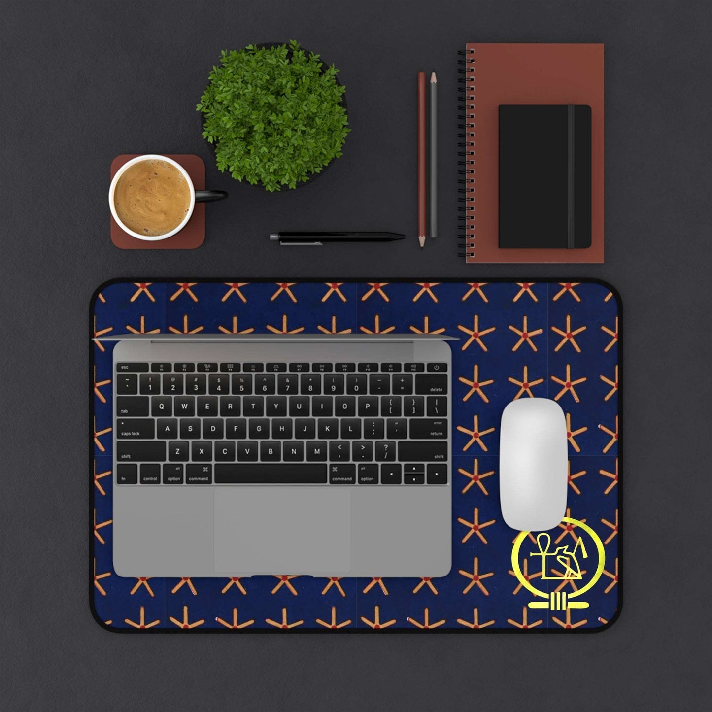 Ancient Egyptian Starry Sky Desk Mat