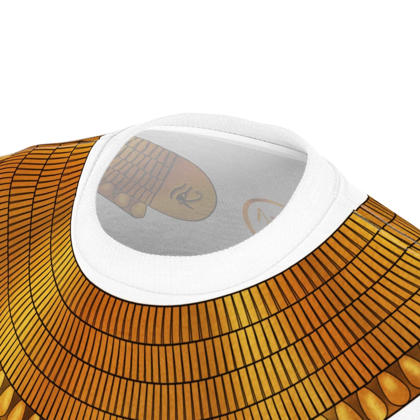 Ancient Egyptian Golden Collar Unisex T-shirt, White