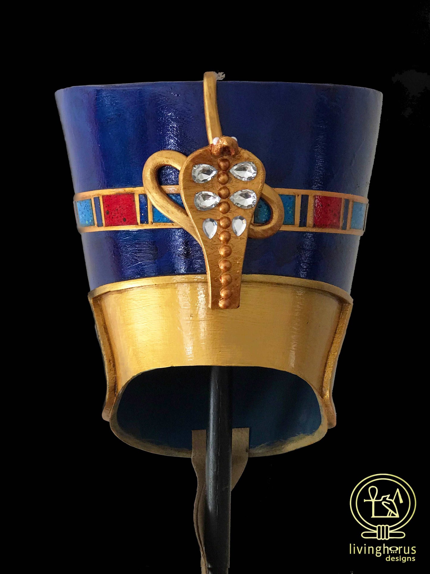Ancient Egyptian Queen Nefertiti Crown, Headdress