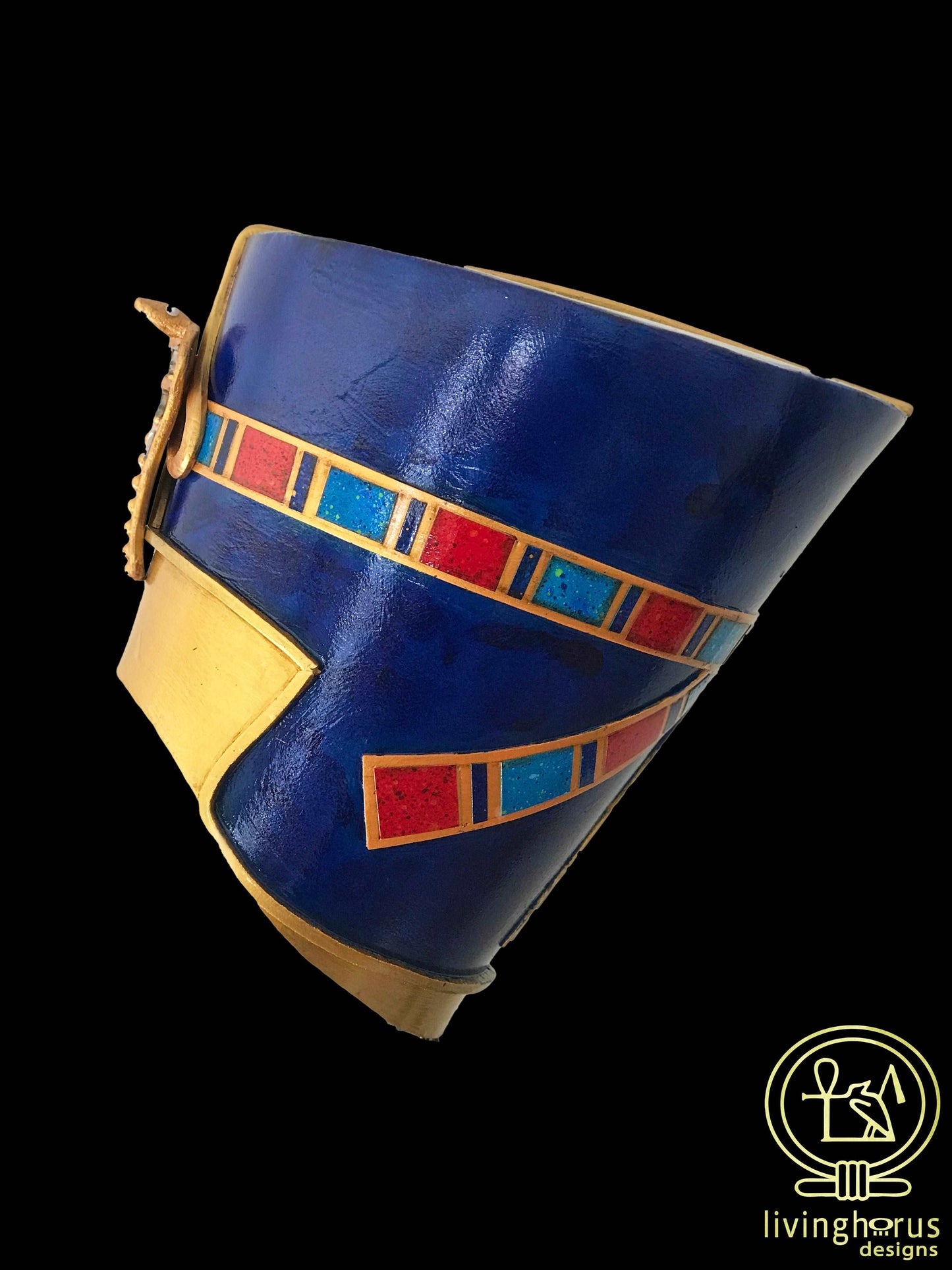 Ancient Egyptian Queen Nefertiti Crown, Headdress