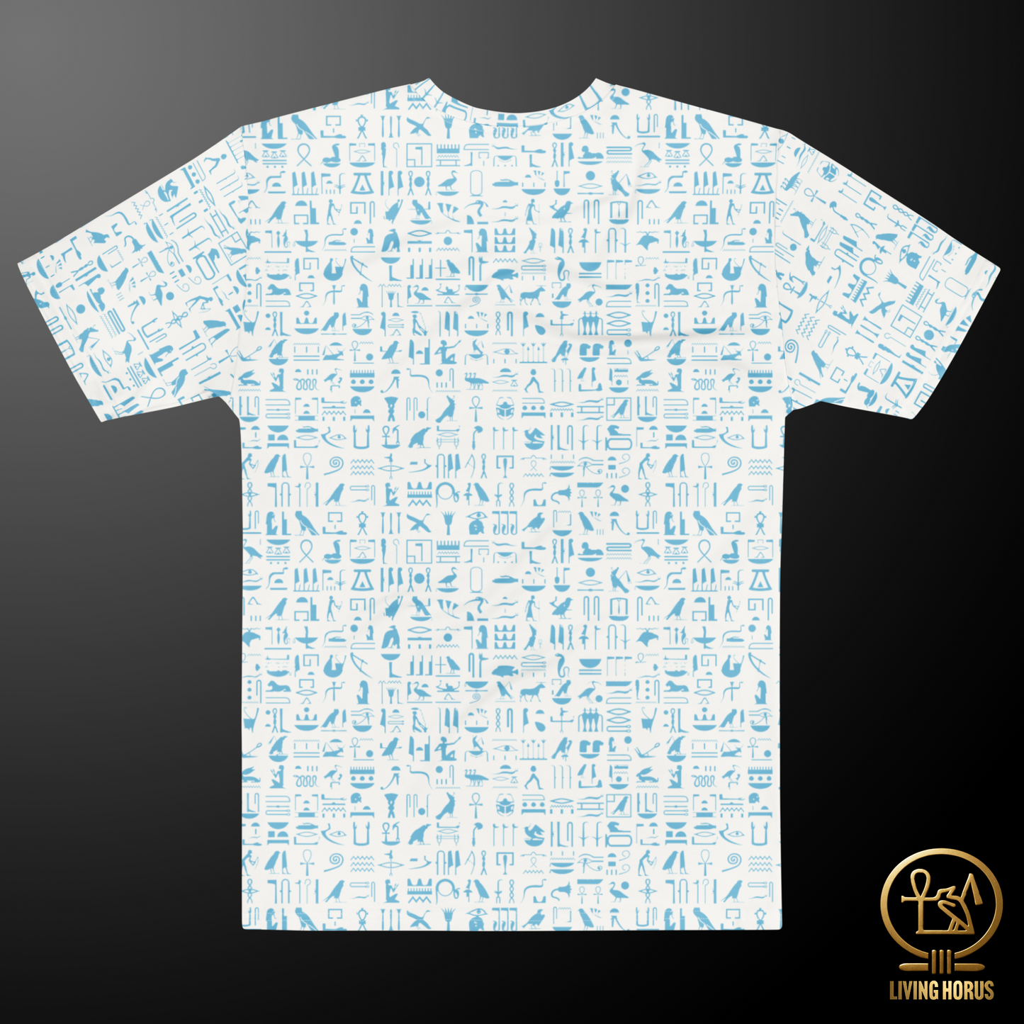 Blue Hieroglyph T-Shirt