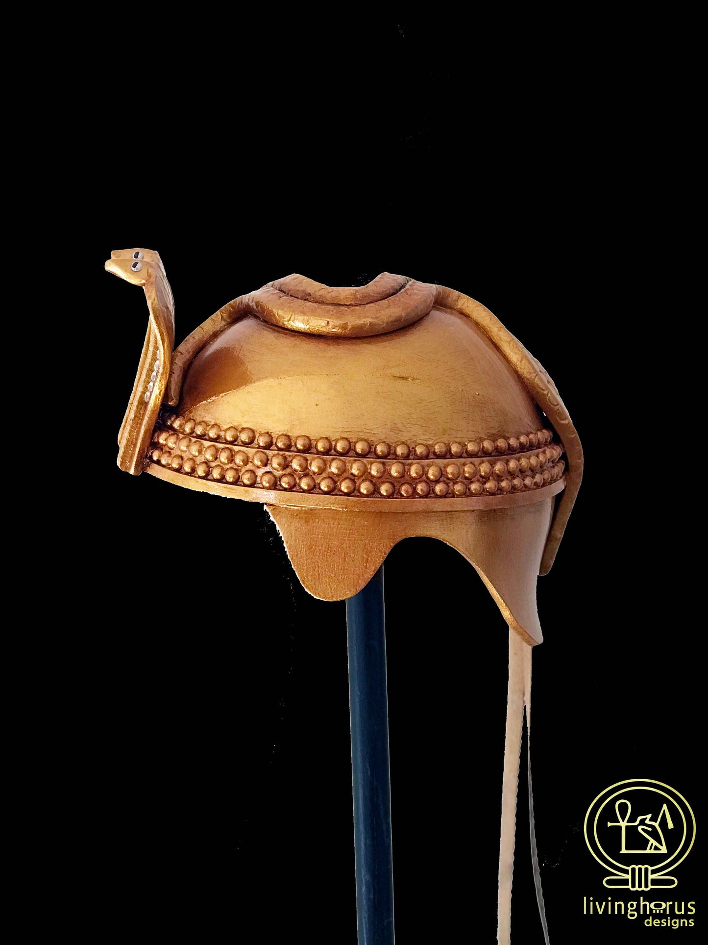 Ancient Egyptian Crown of Pharaoh Taharqa / Kushite King