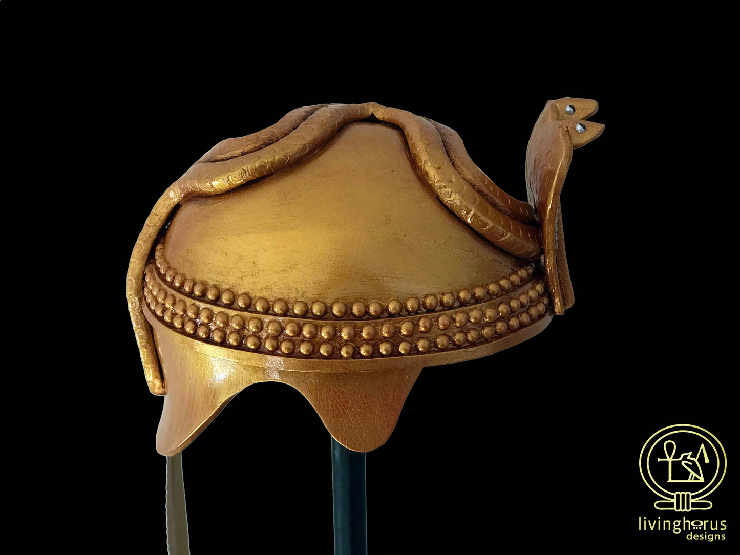 Ancient Egyptian Crown of Pharaoh Taharqa / Kushite King