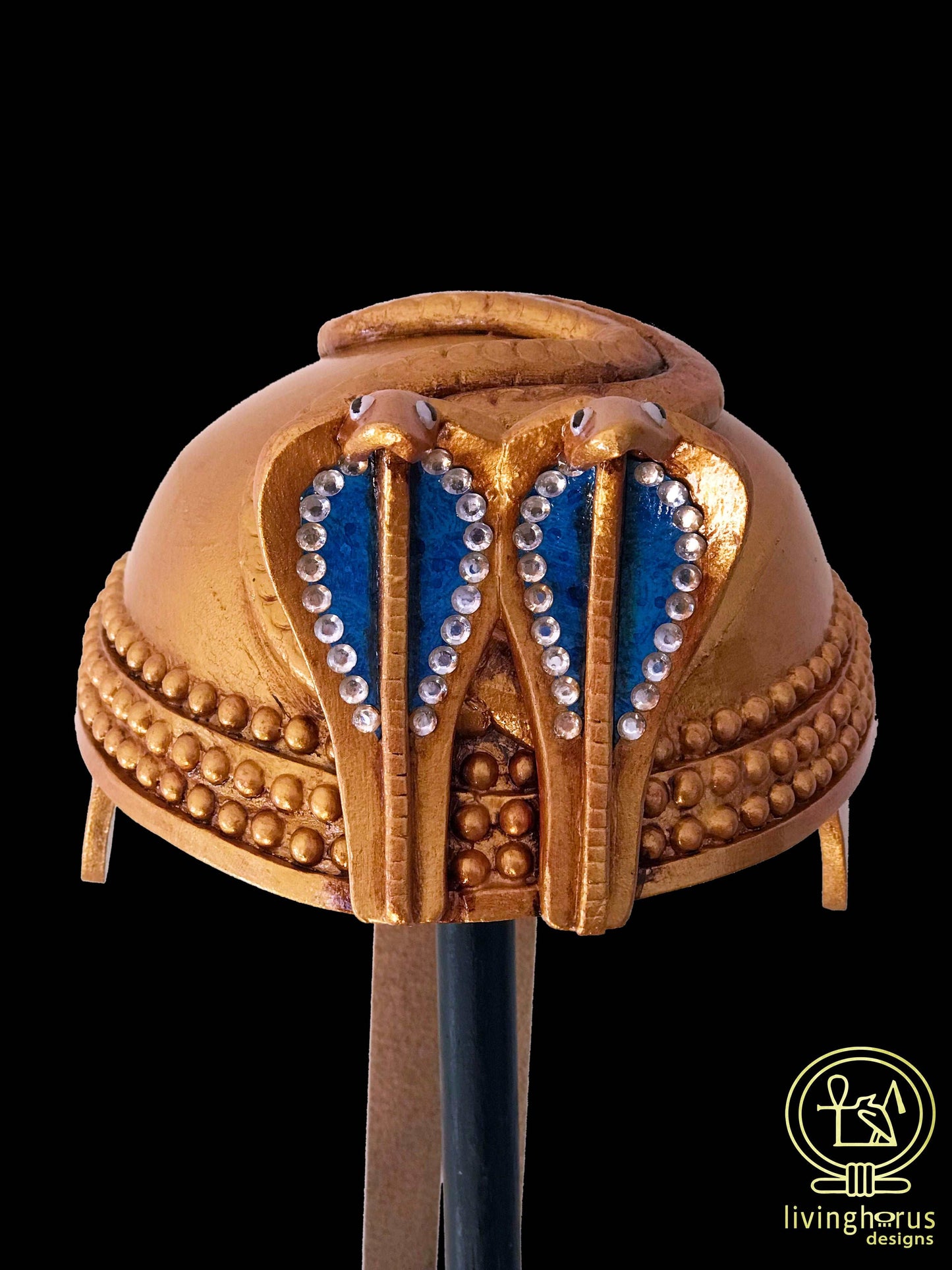 Ancient Egyptian Crown of Pharaoh Taharqa / Kushite King
