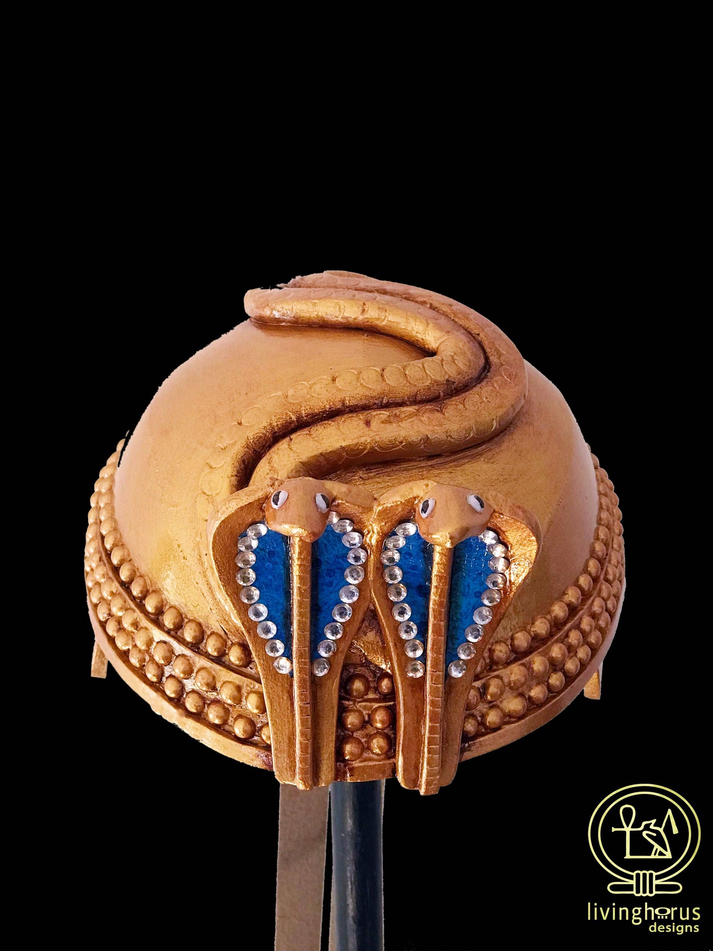 Ancient Egyptian Crown of Pharaoh Taharqa / Kushite King