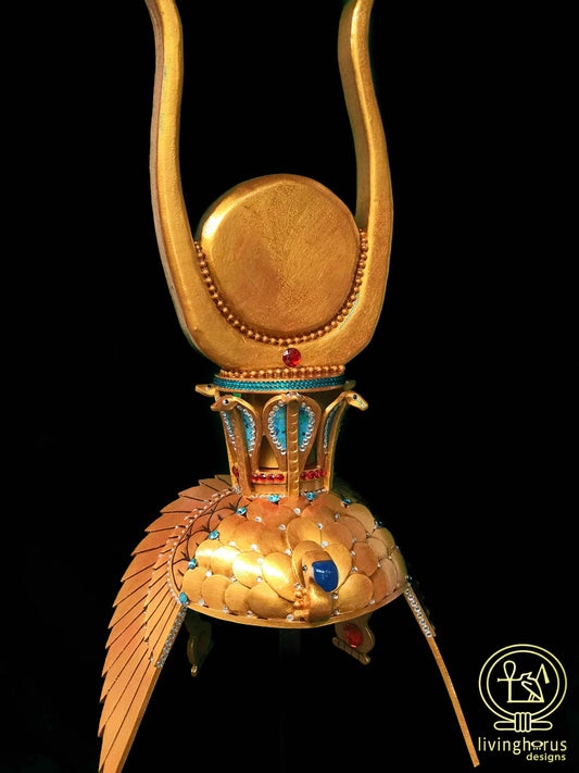Crown of the Ancient Egyptian Goddess Hathor