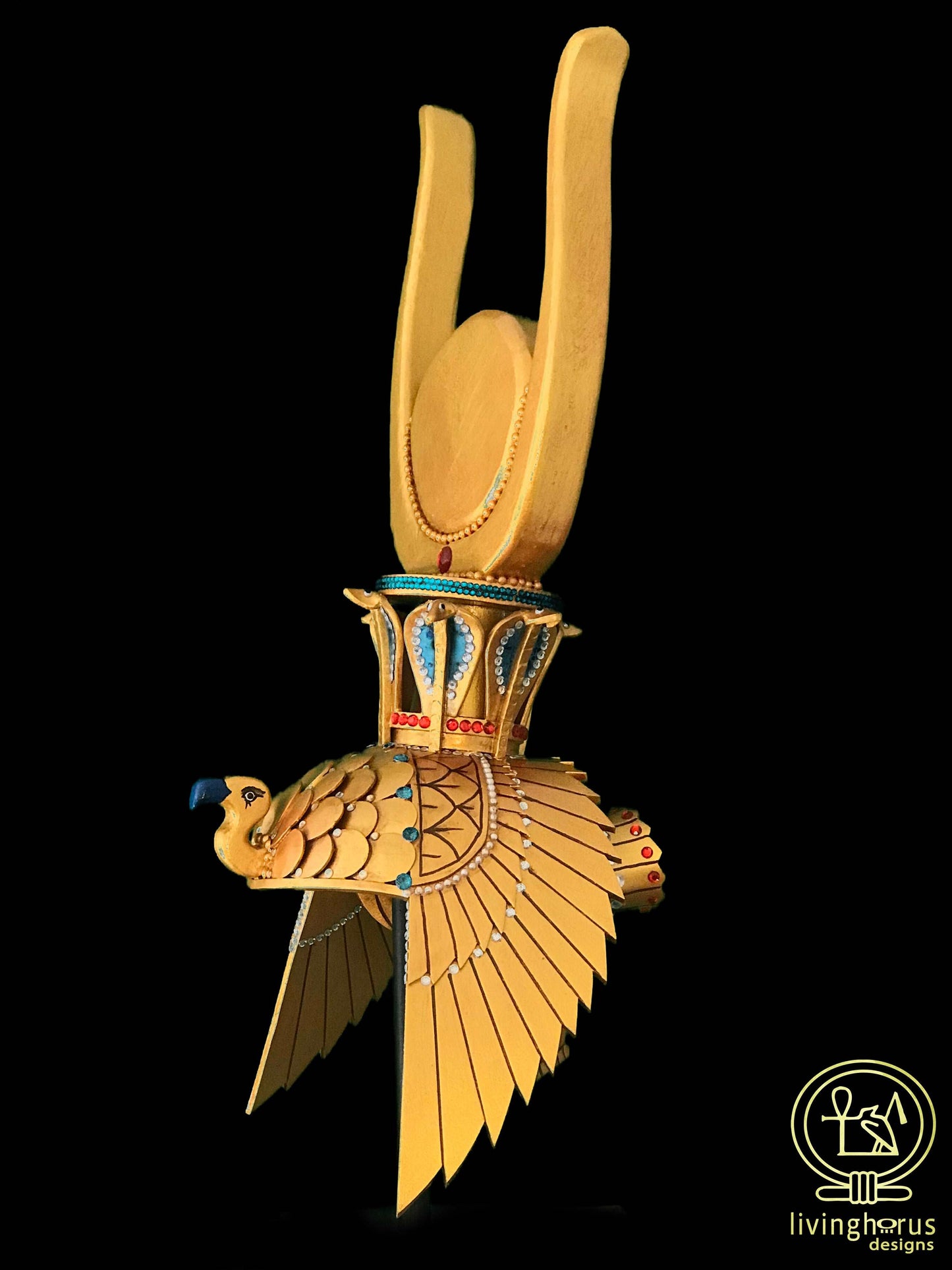 Crown of the Ancient Egyptian Goddess Hathor