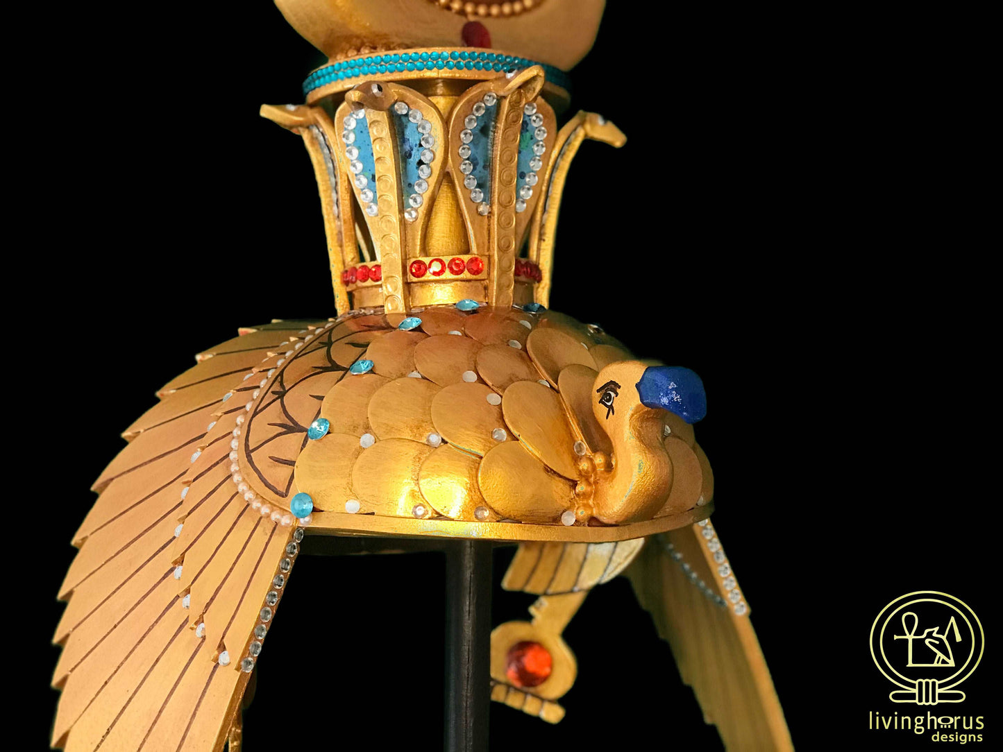 Crown of the Ancient Egyptian Goddess Hathor
