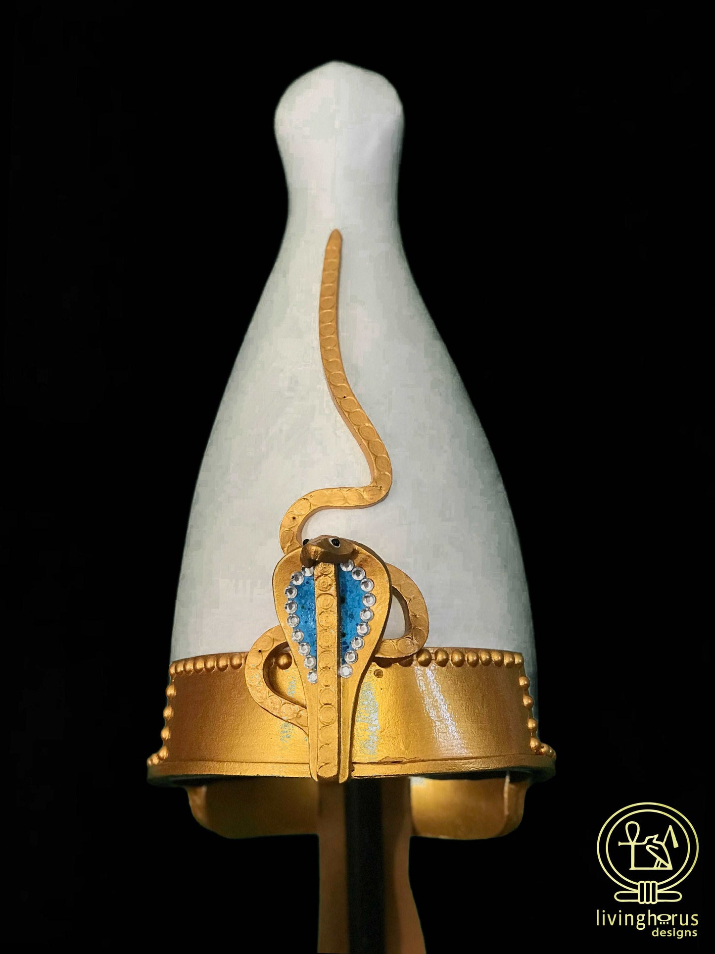 Ancient Egyptian Crown, Hedjet Crown, Pharaoh Crown