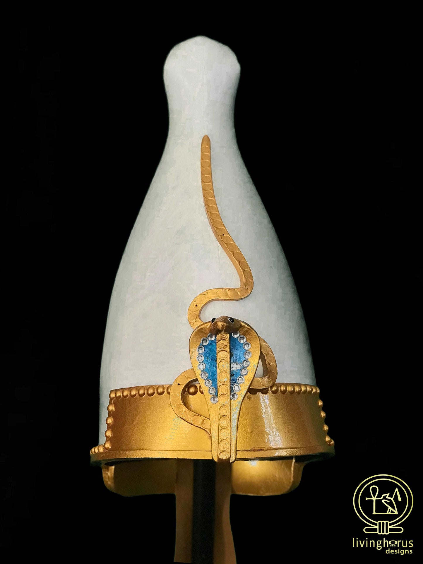 Ancient Egyptian Crown, Hedjet Crown, Pharaoh Crown