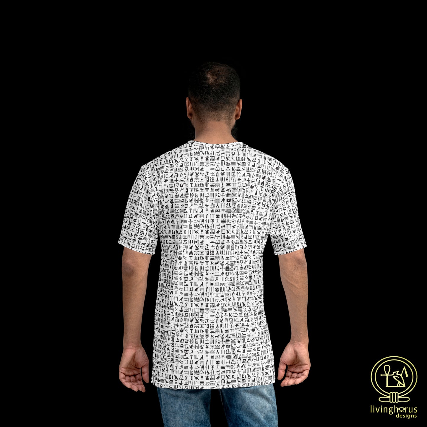 White Hieroglyph T-Shirt