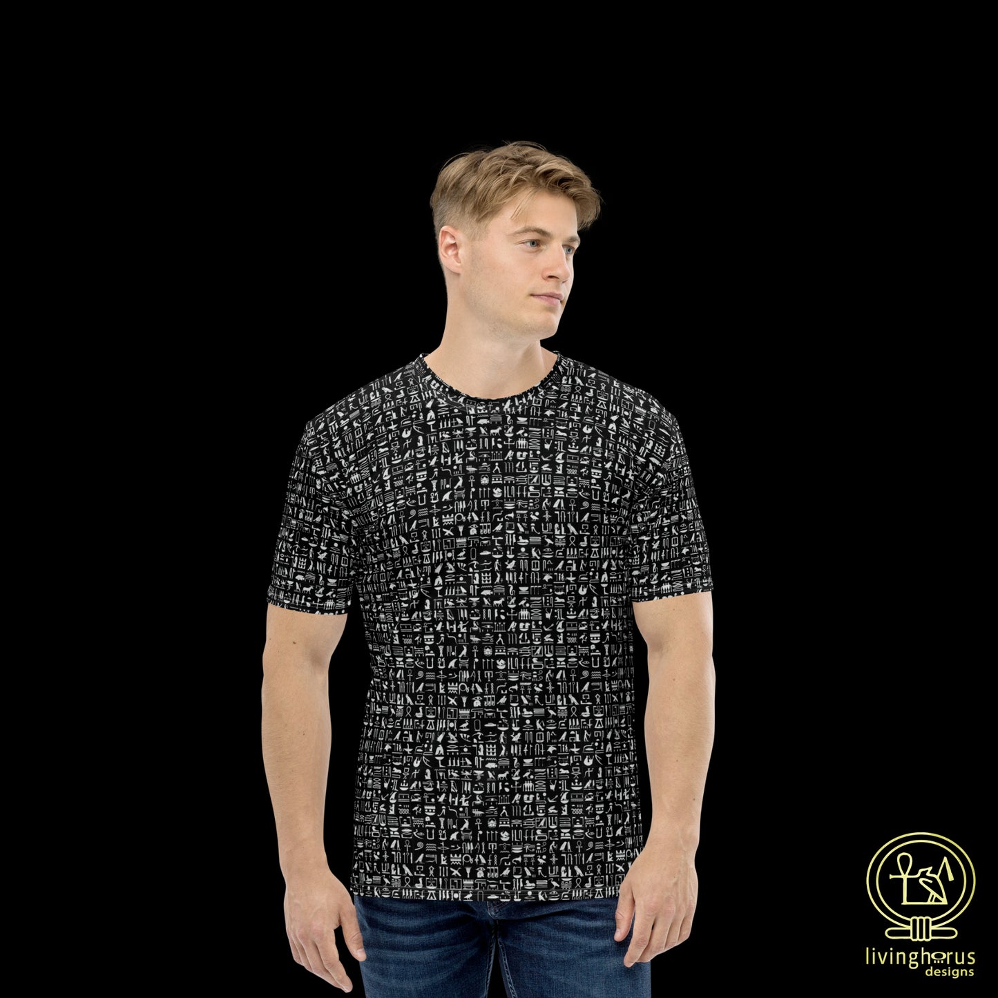 Black Hieroglyph T-Shirt