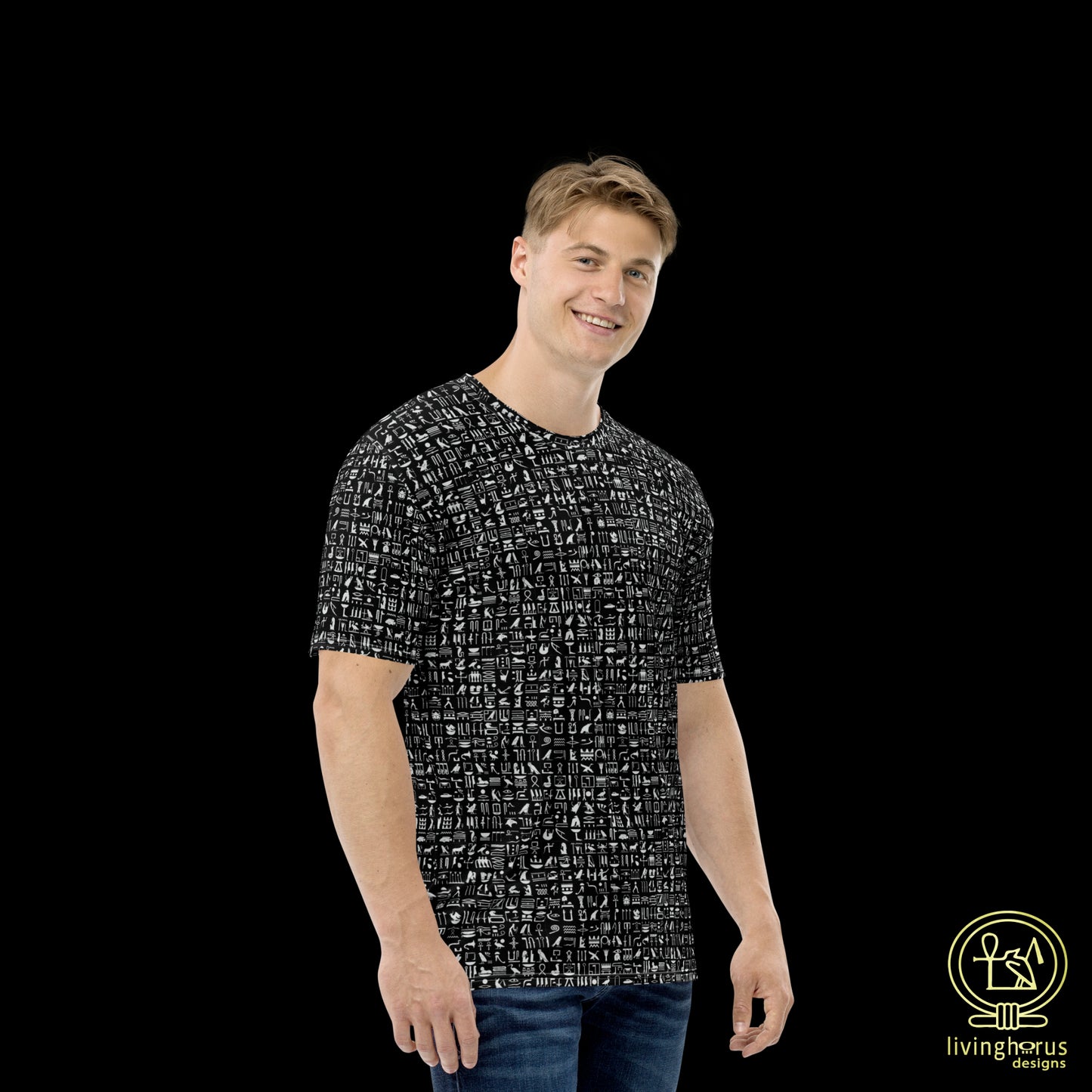 Black Hieroglyph T-Shirt