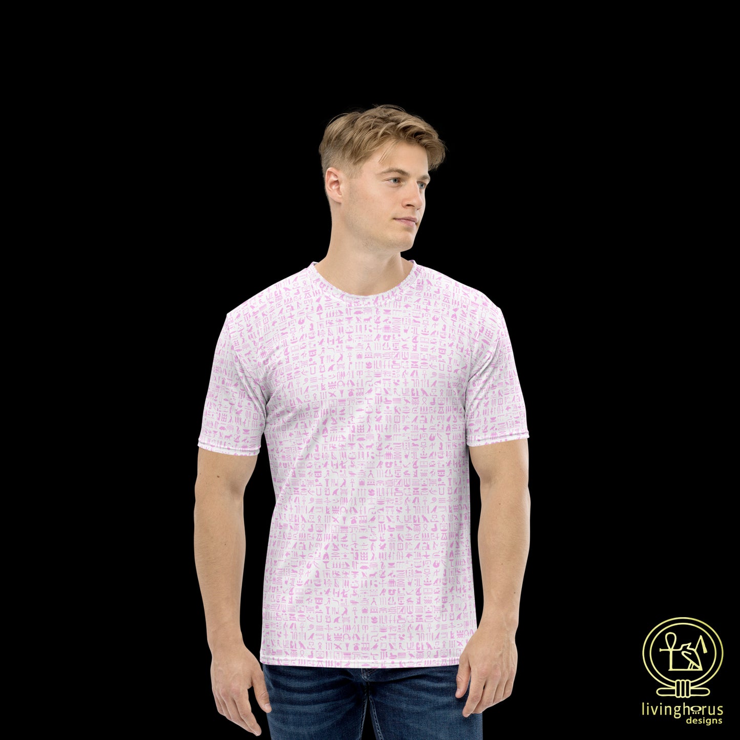 Pink Hieroglyph T-Shirt
