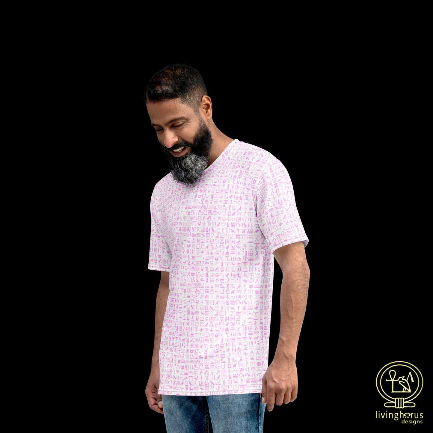 Pink Hieroglyph T-Shirt