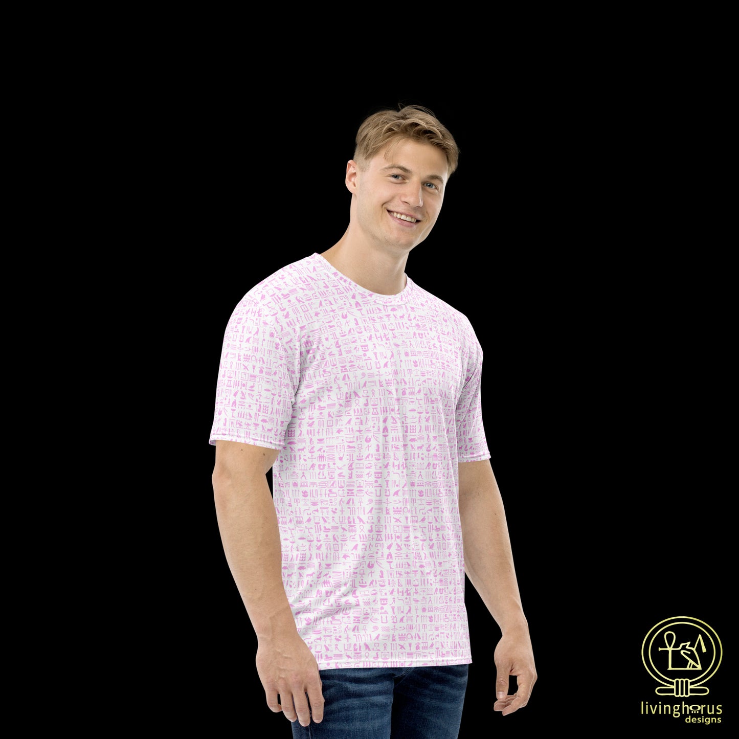 Pink Hieroglyph T-Shirt