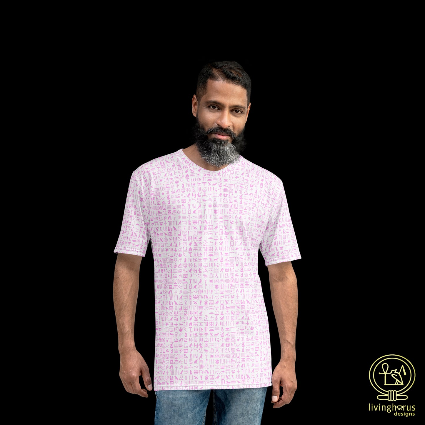 Pink Hieroglyph T-Shirt