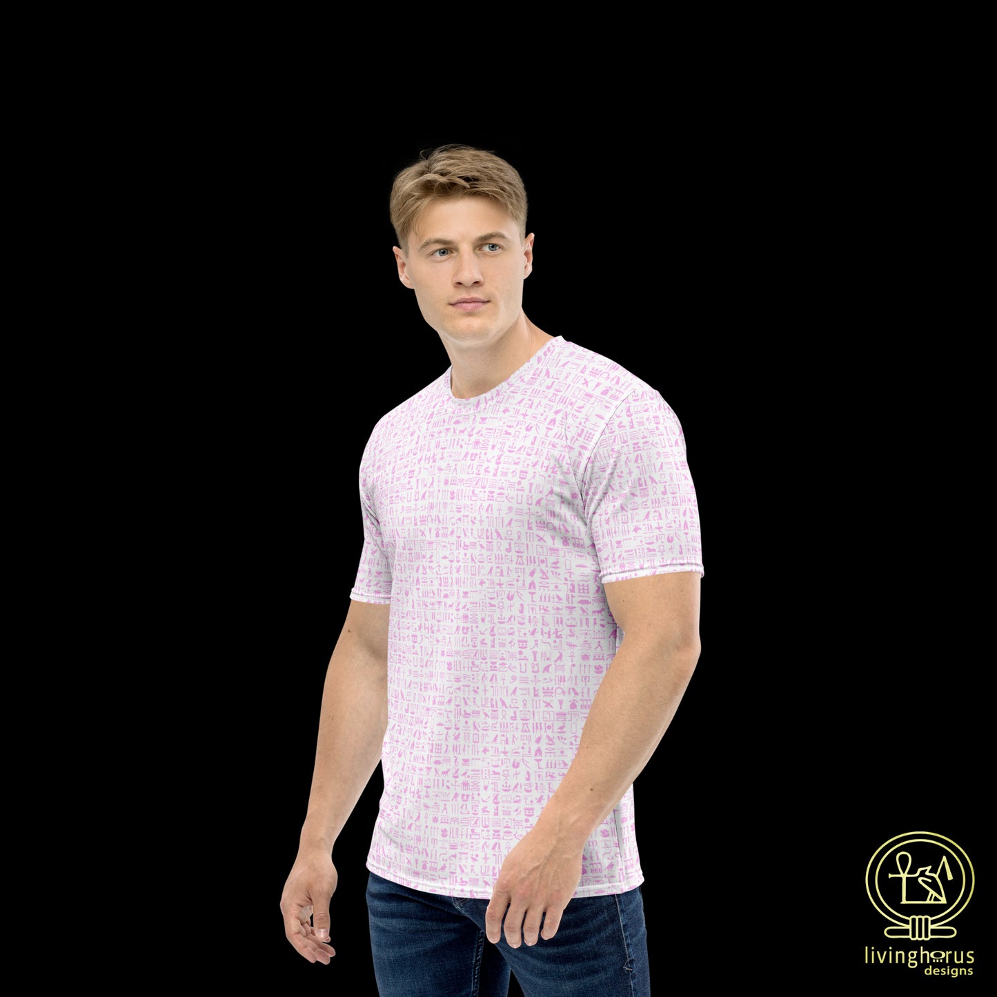 Pink Hieroglyph T-Shirt