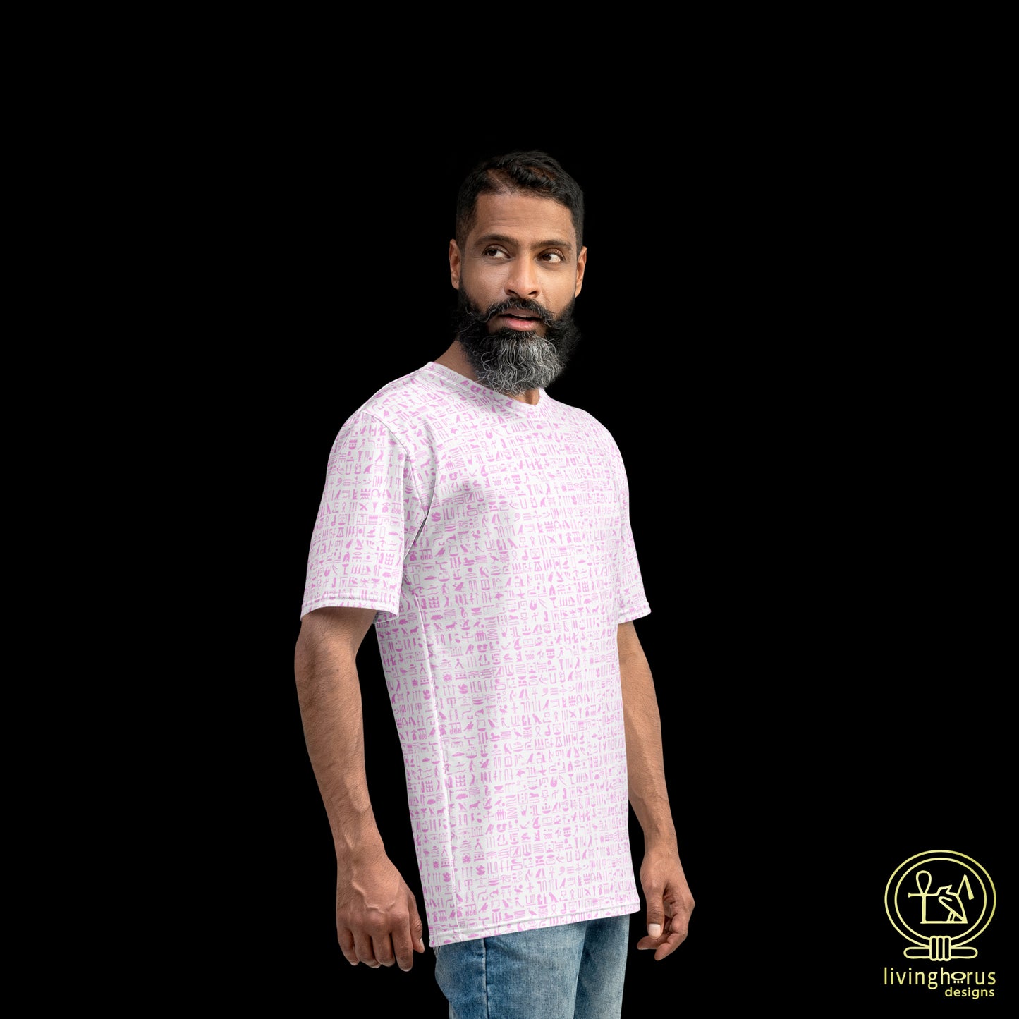Pink Hieroglyph T-Shirt