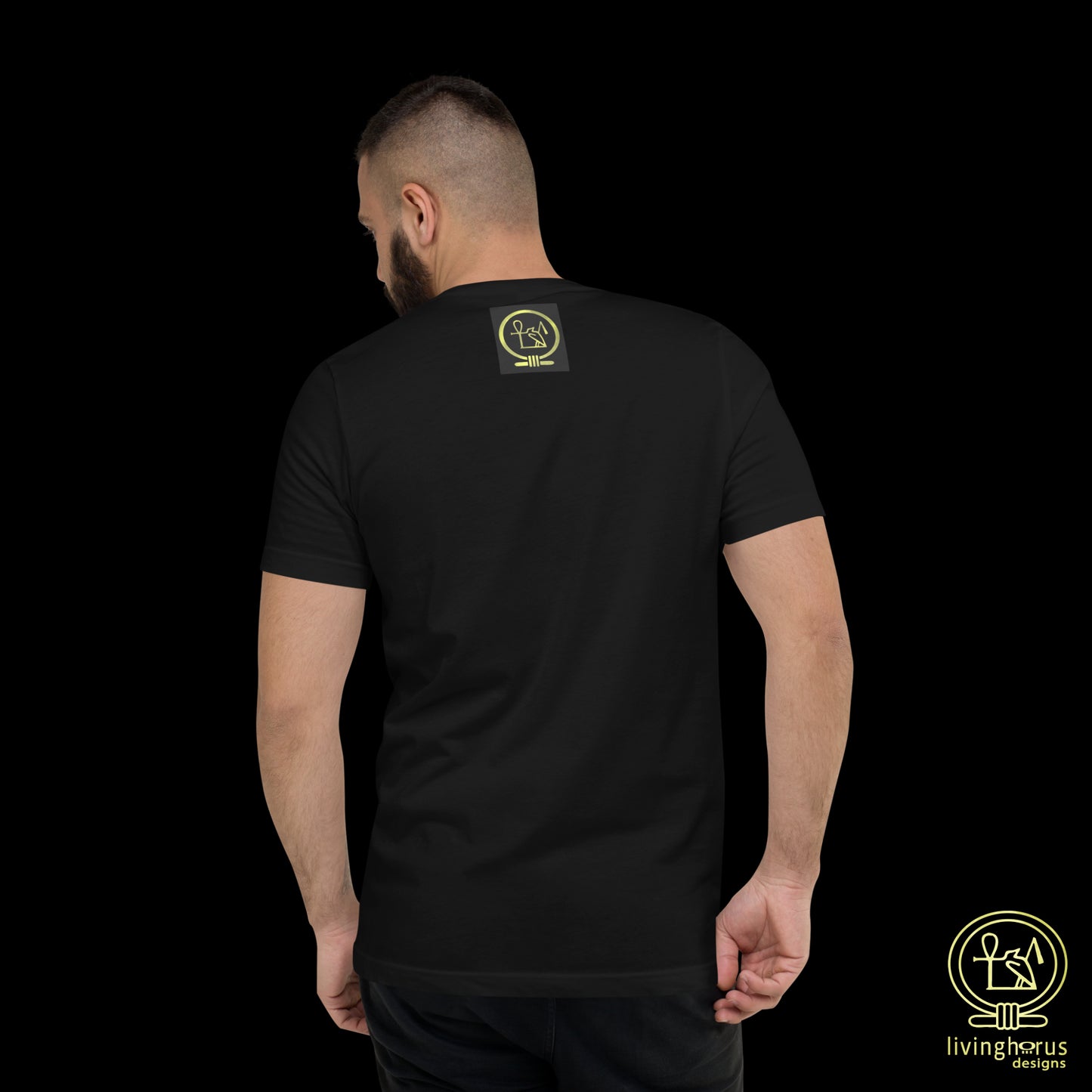 Egyptian Akhenaten & Nefertiti V-Neck T-Shirt