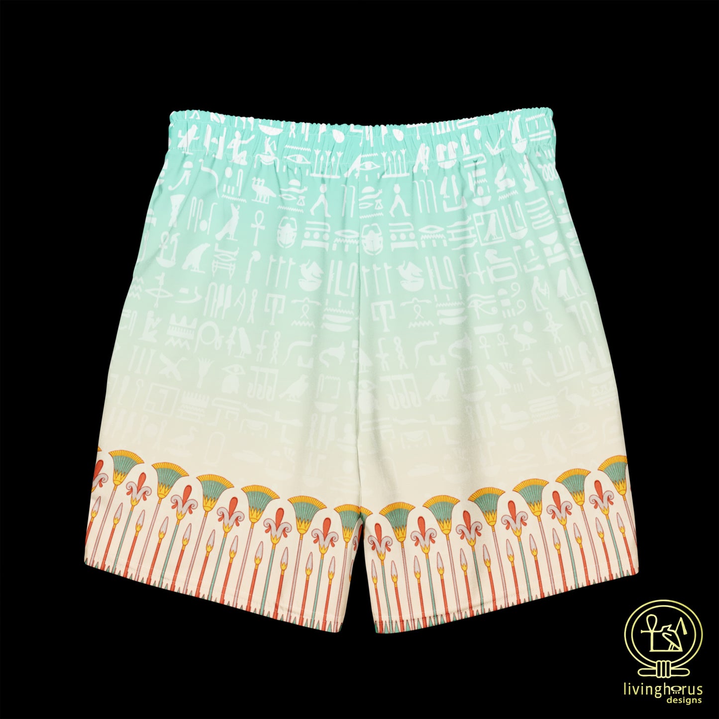 Egyptian Papyrus Thicket Swimming Trunks