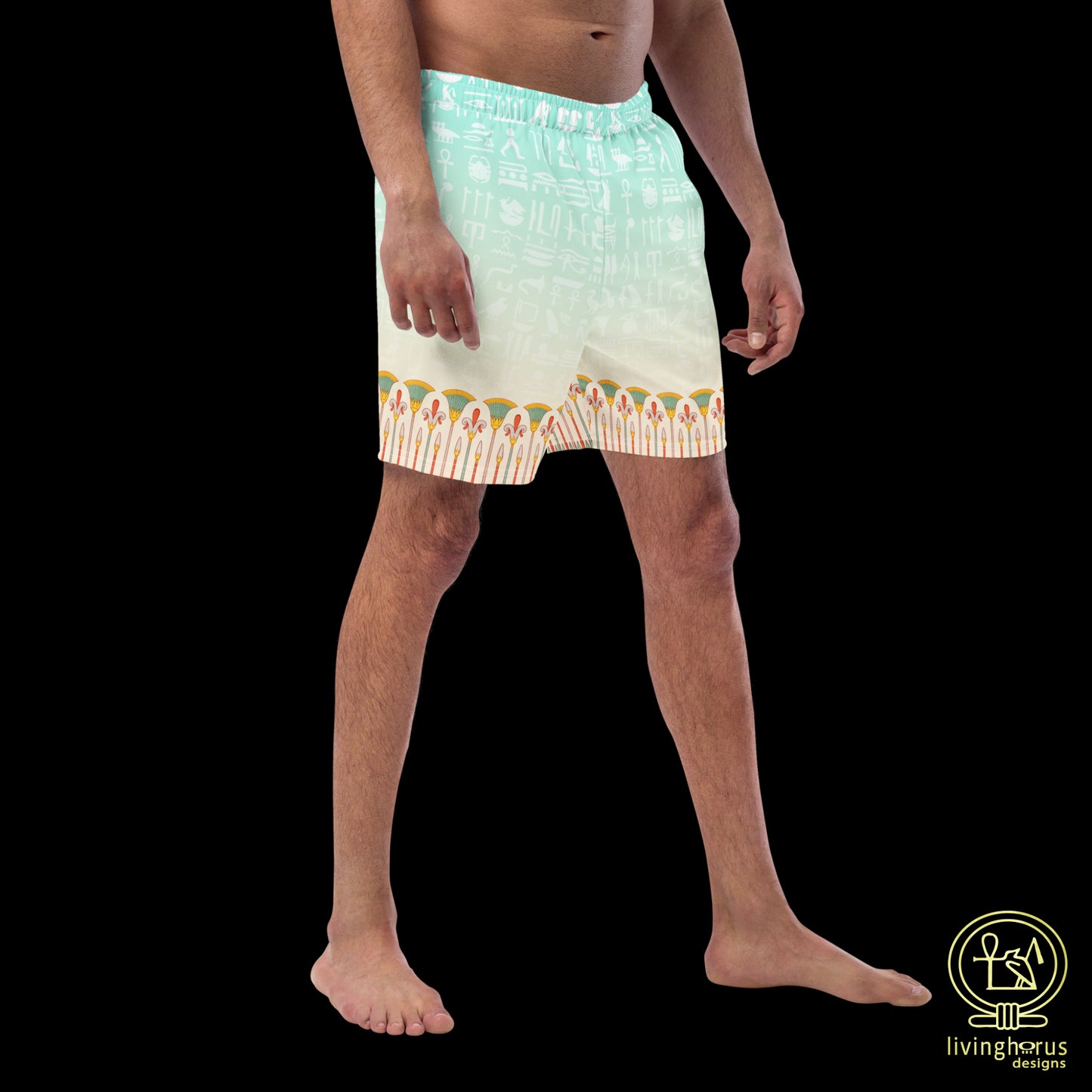 Egyptian Papyrus Thicket Swimming Trunks