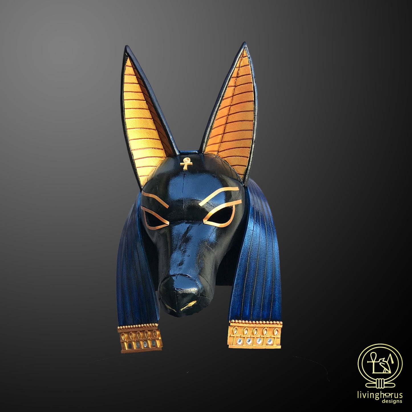 Mask of Anubis, god of Mummification and the Afterlife