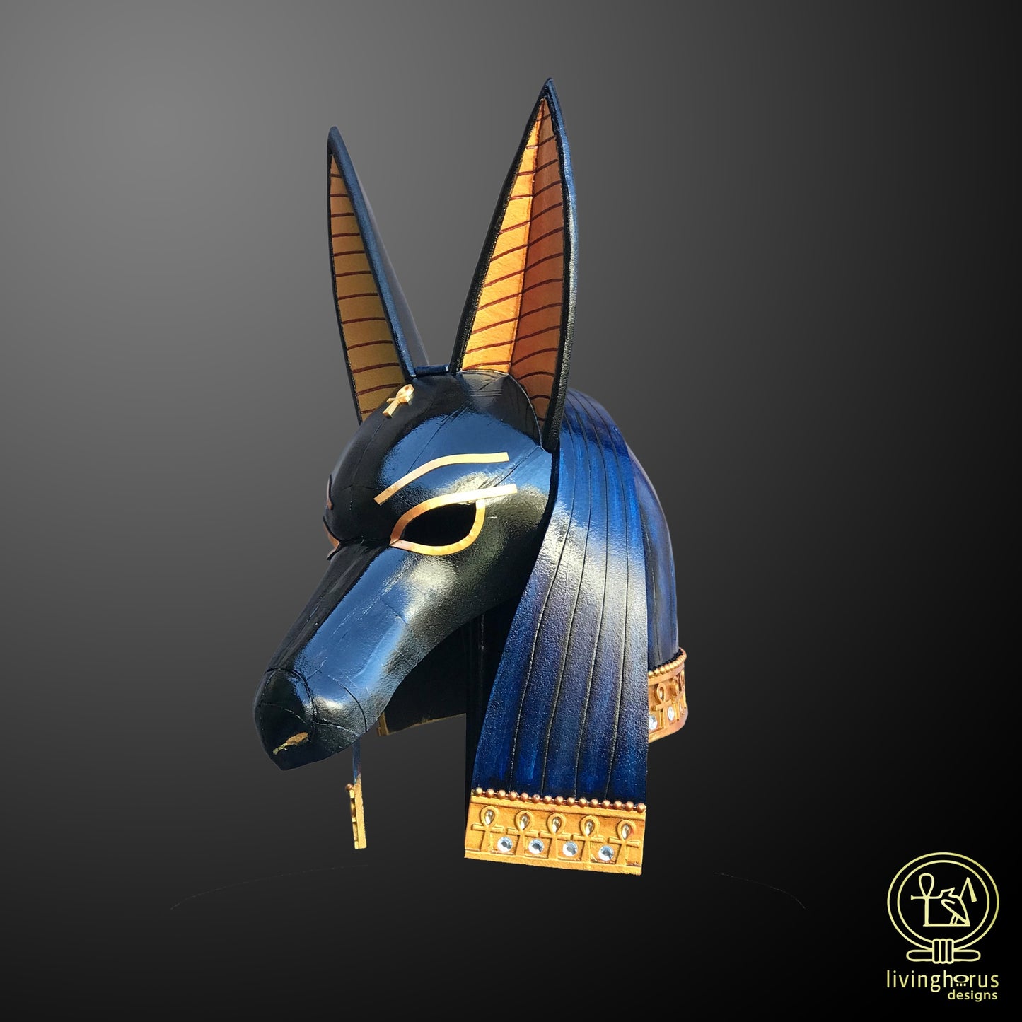 Mask of Anubis, god of Mummification and the Afterlife