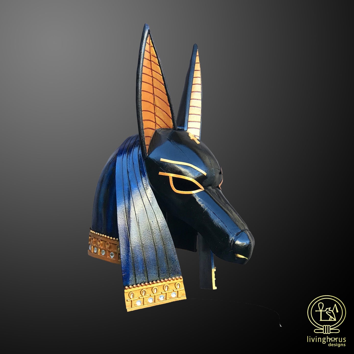 Mask of Anubis, god of Mummification and the Afterlife