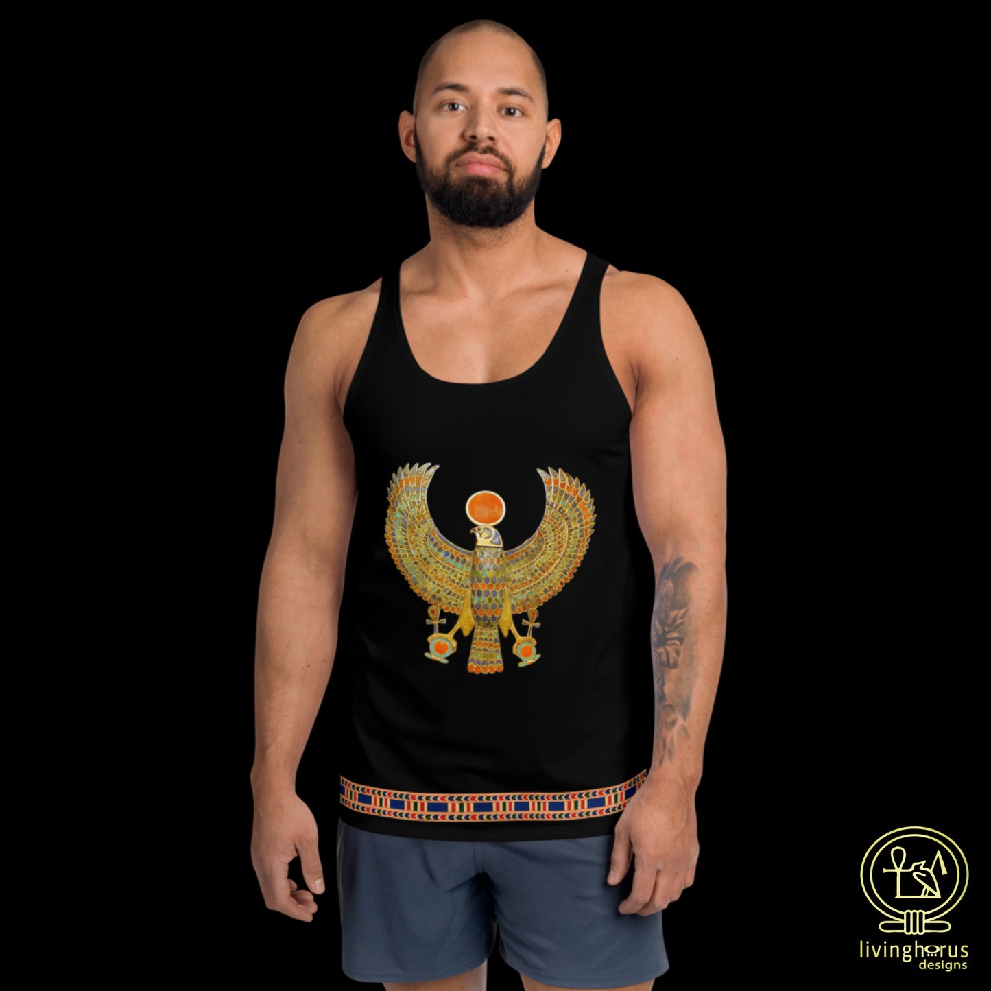 Black Ra-Horakhti, Sun God Tank Top