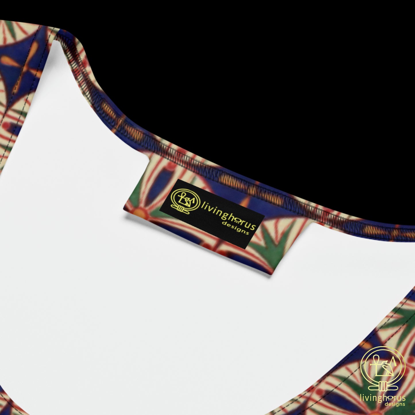 Egyptian Blue/Green Floral Bodycon dress