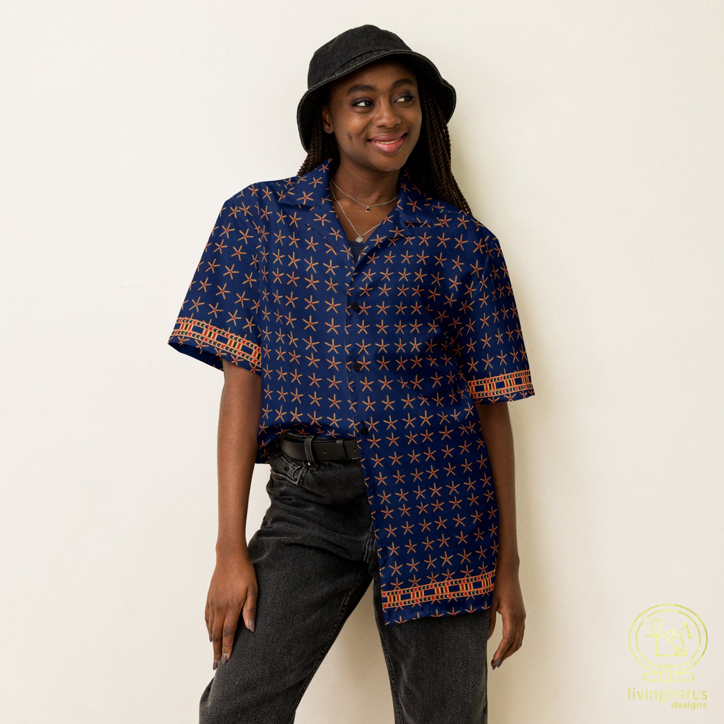 Egyptian Star Hawaiian Shirt