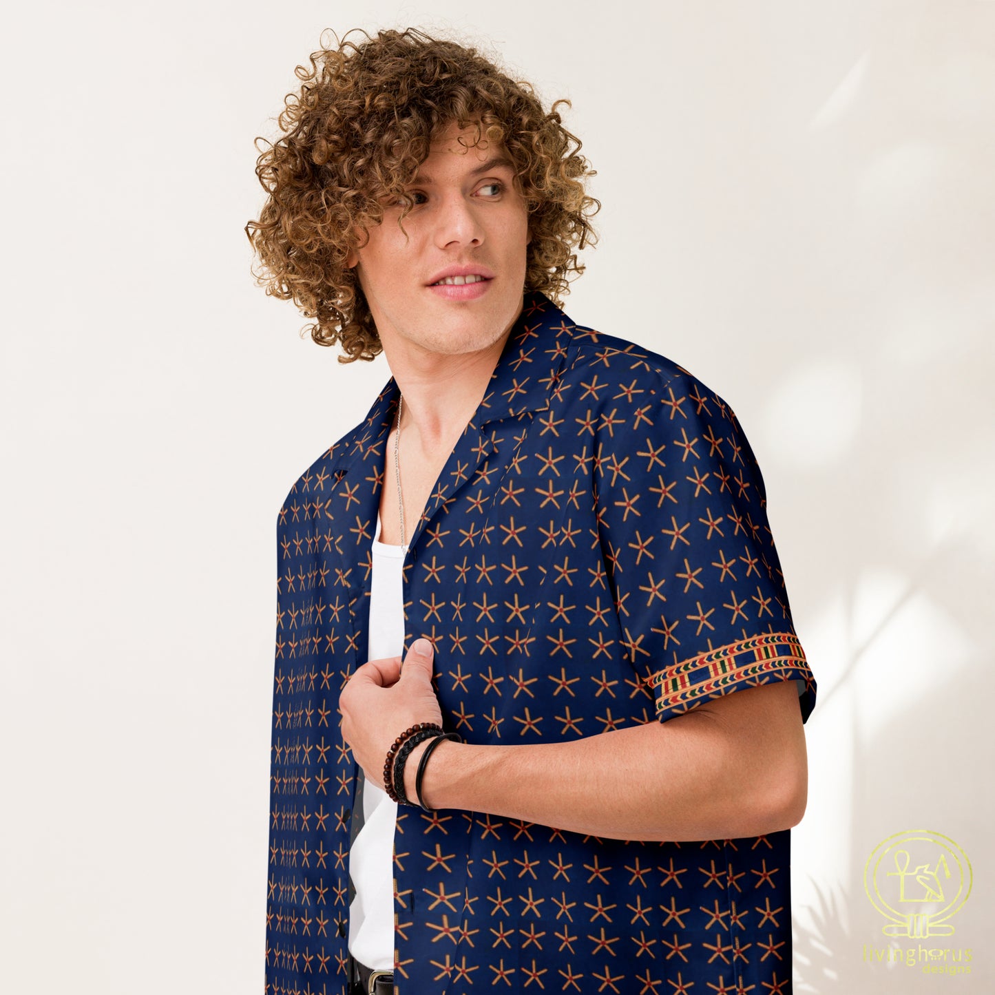 Egyptian Star Hawaiian Shirt
