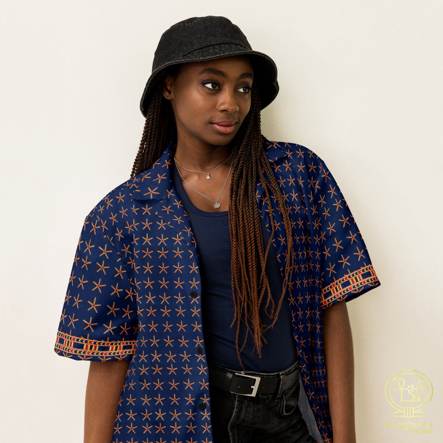 Egyptian Star Hawaiian Shirt