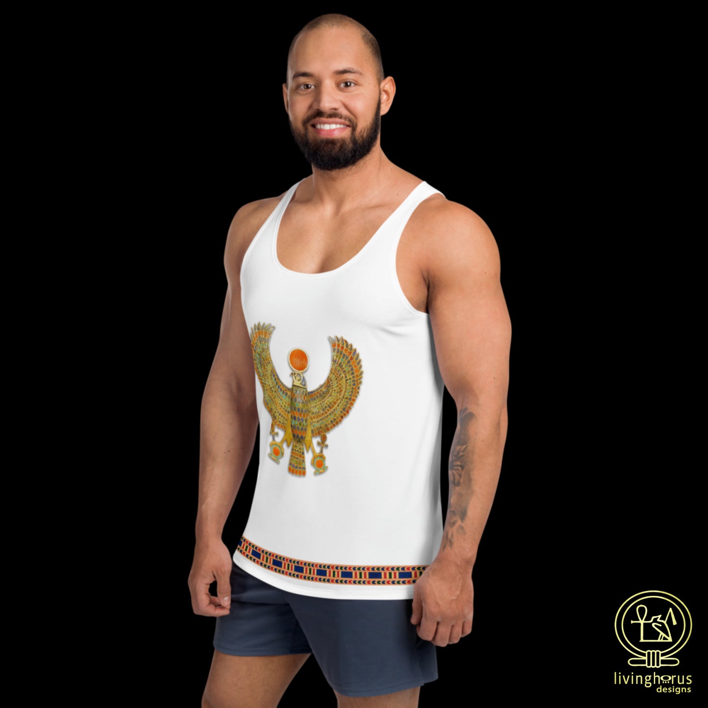 White Ra-Horakhti, Sun God Tank Top