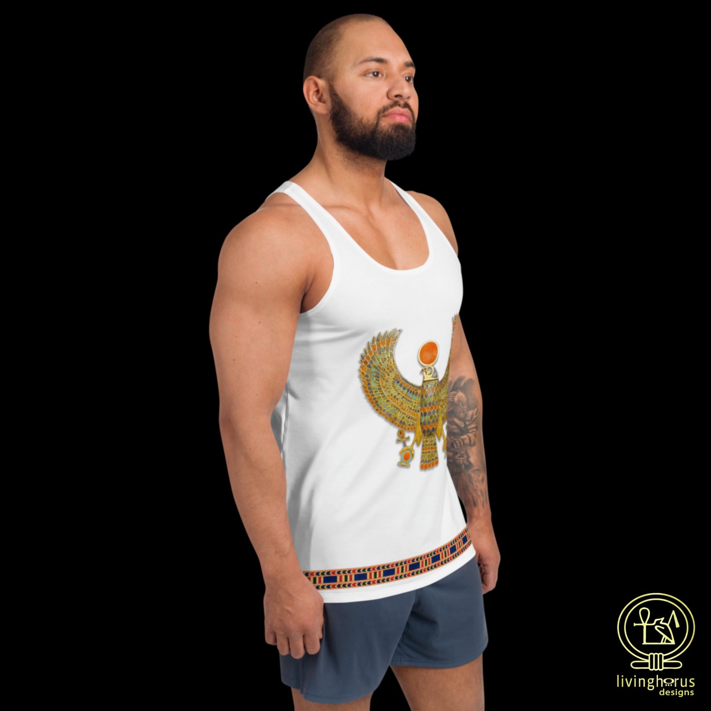 White Ra-Horakhti, Sun God Tank Top