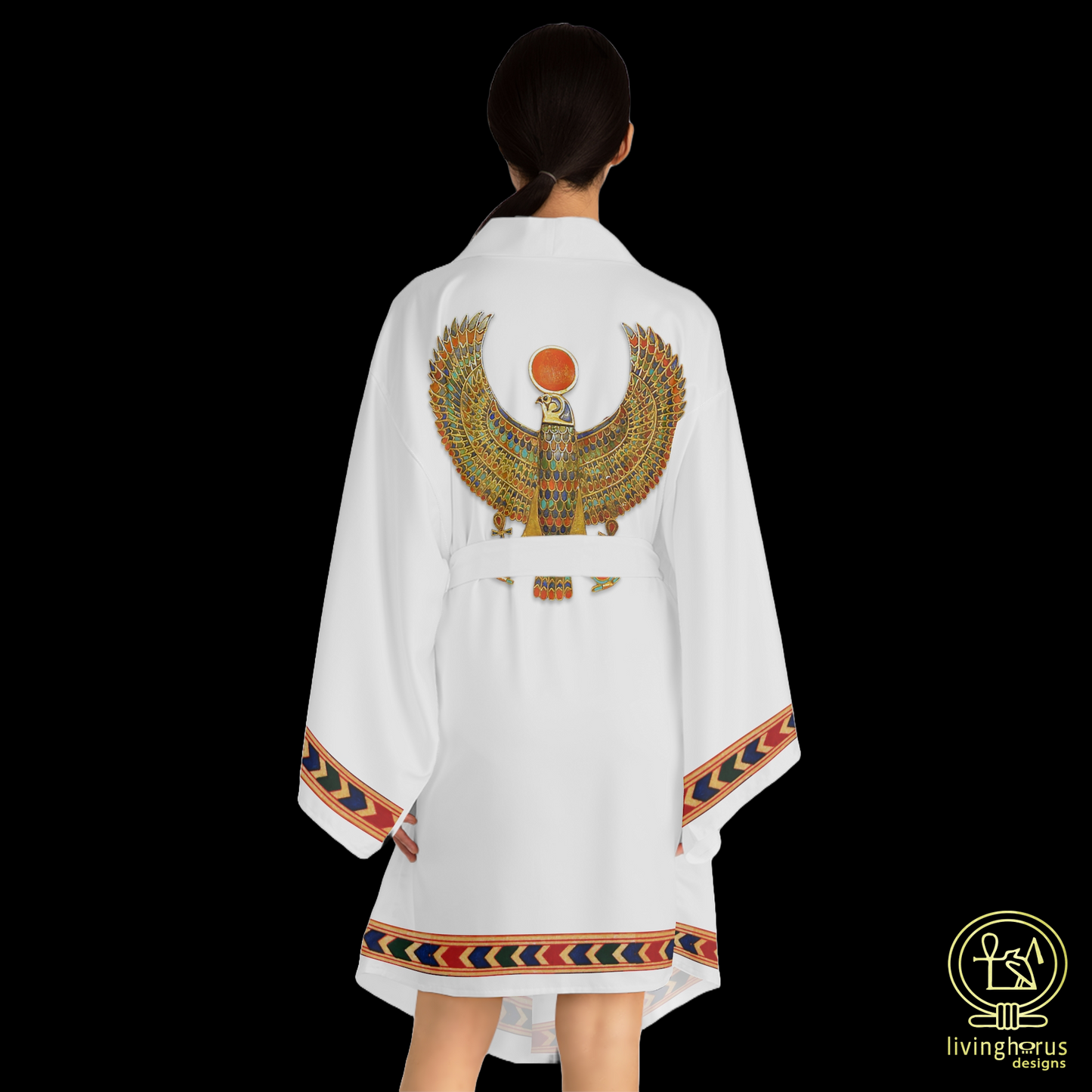 Ra-Horakhti Kimono - White