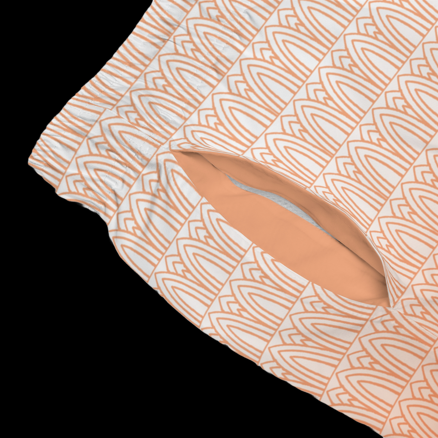 Wadjet Eye Swim Trunks - Peach