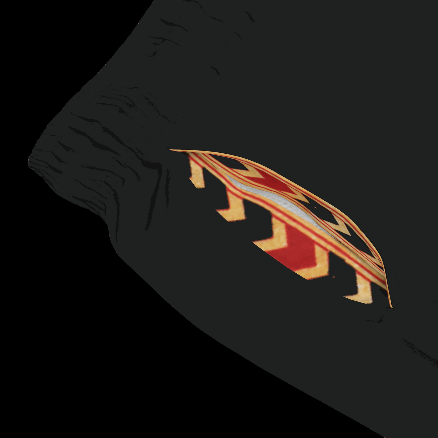 Djed Pillar Swim Trunks - Black