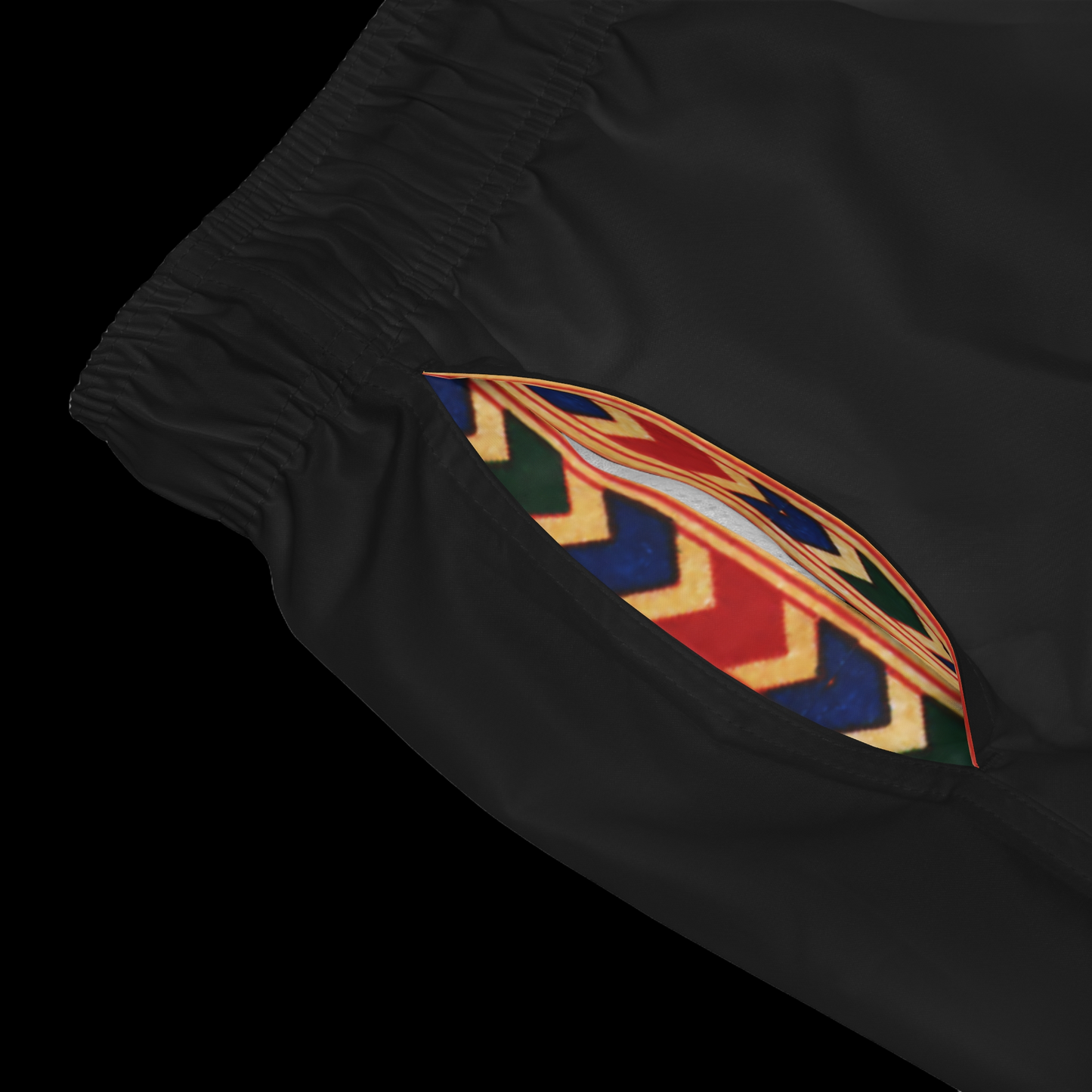 Eye of Horus Swim Trunks - Black