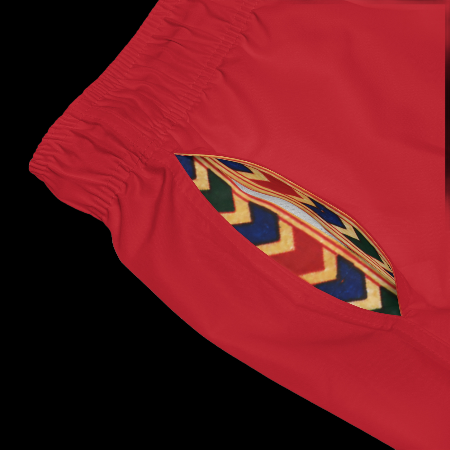 Eye of Horus Swim Trunks - Red