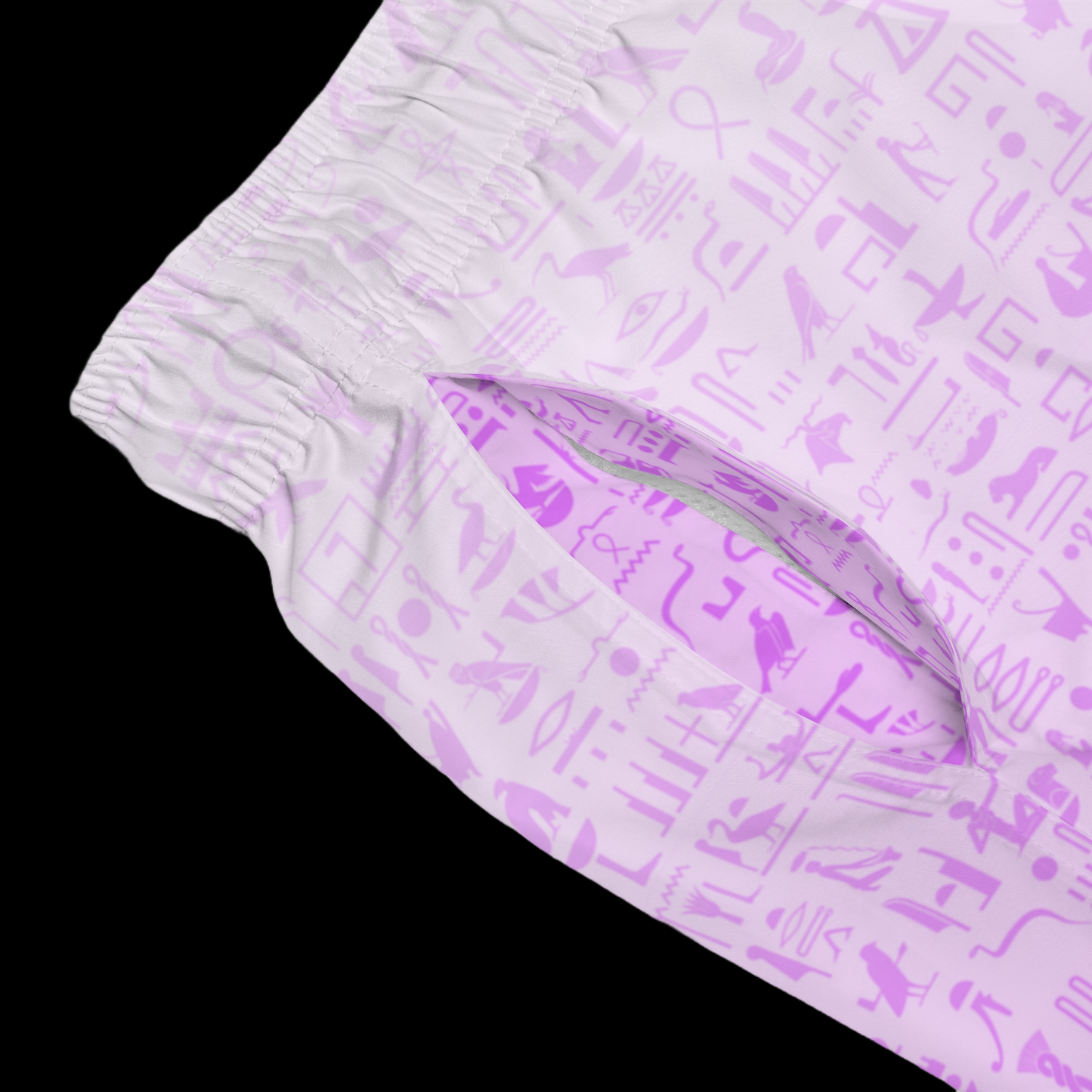 Egyptian Nile God Hapi Swim Trunks - Pink
