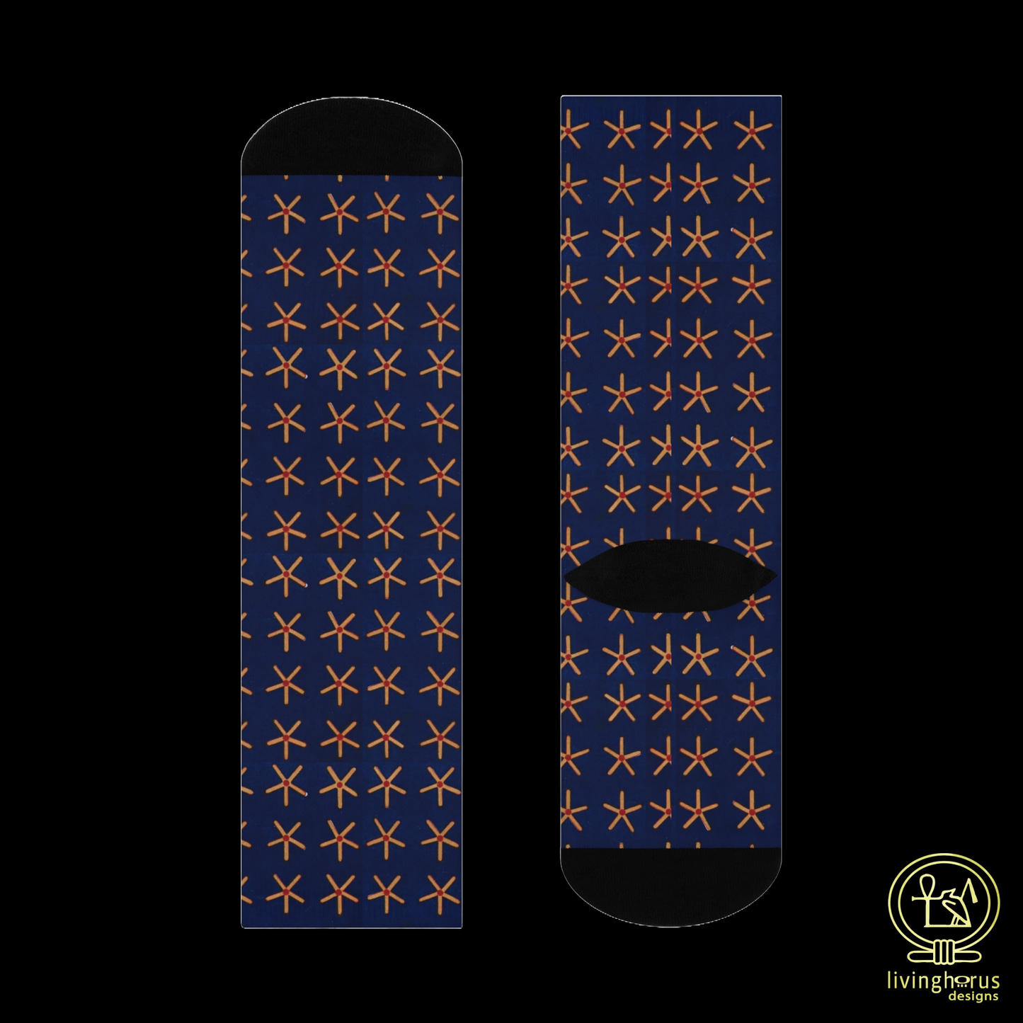 Egyptian Starfield Socks
