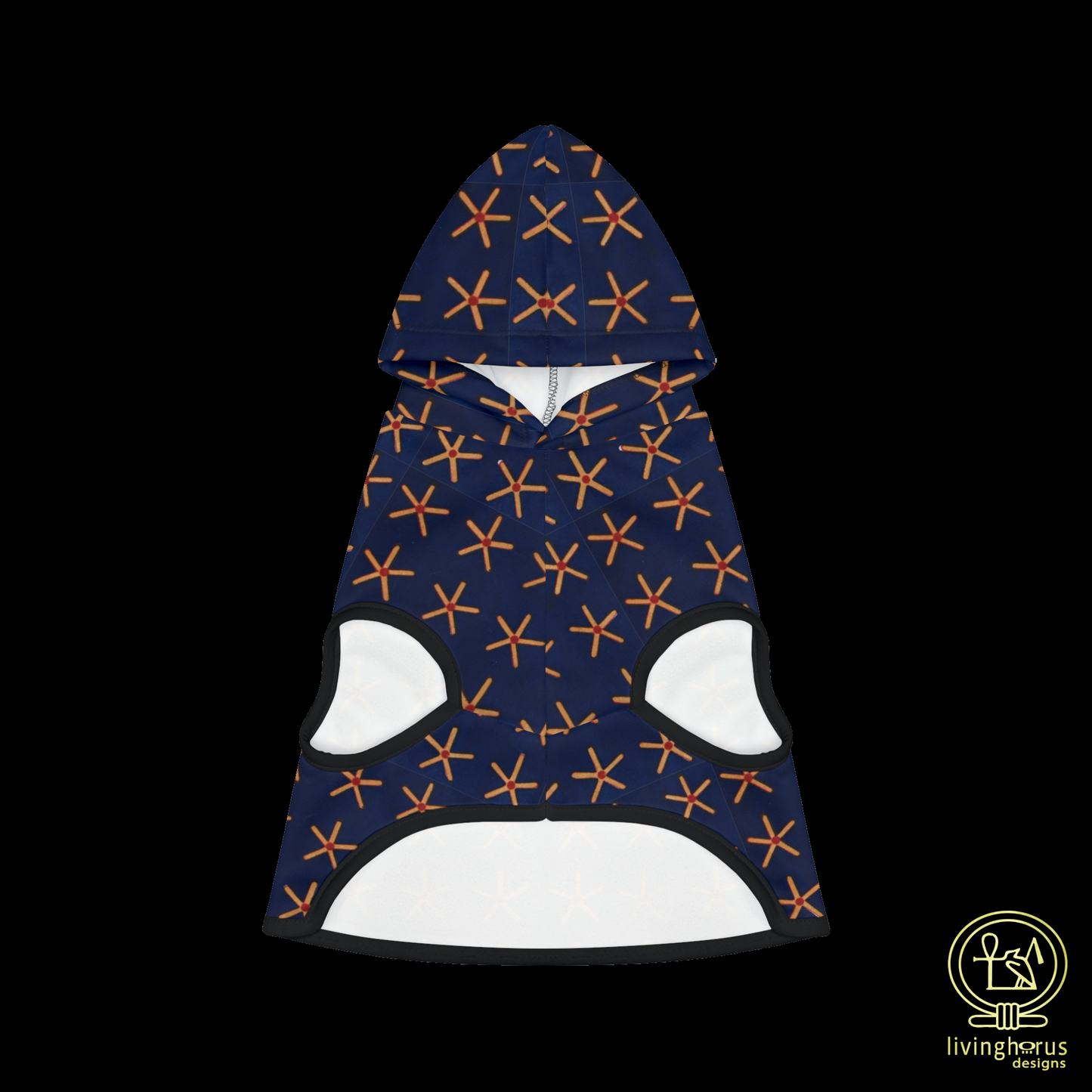 Egyptian Starry Sky Pet Hoodie