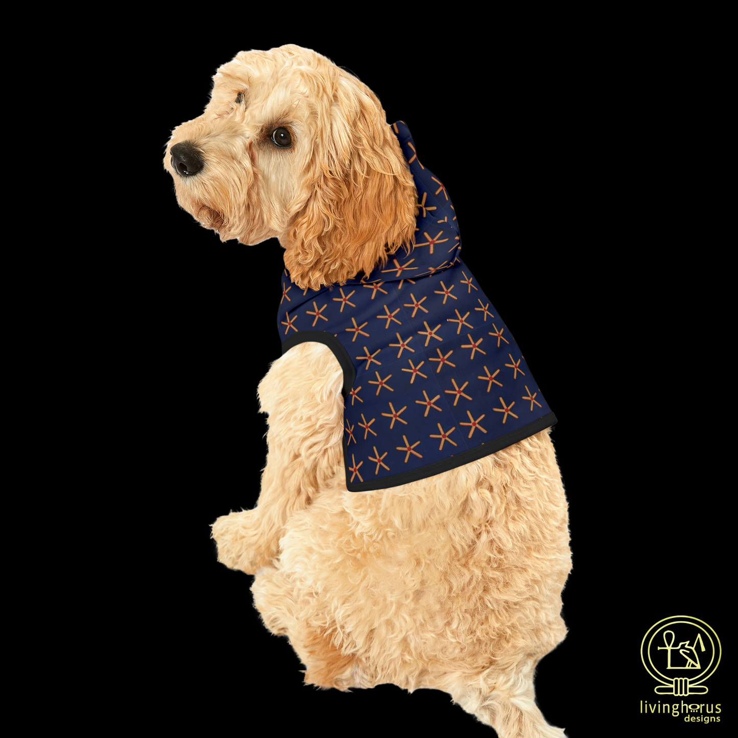 Egyptian Starry Sky Pet Hoodie