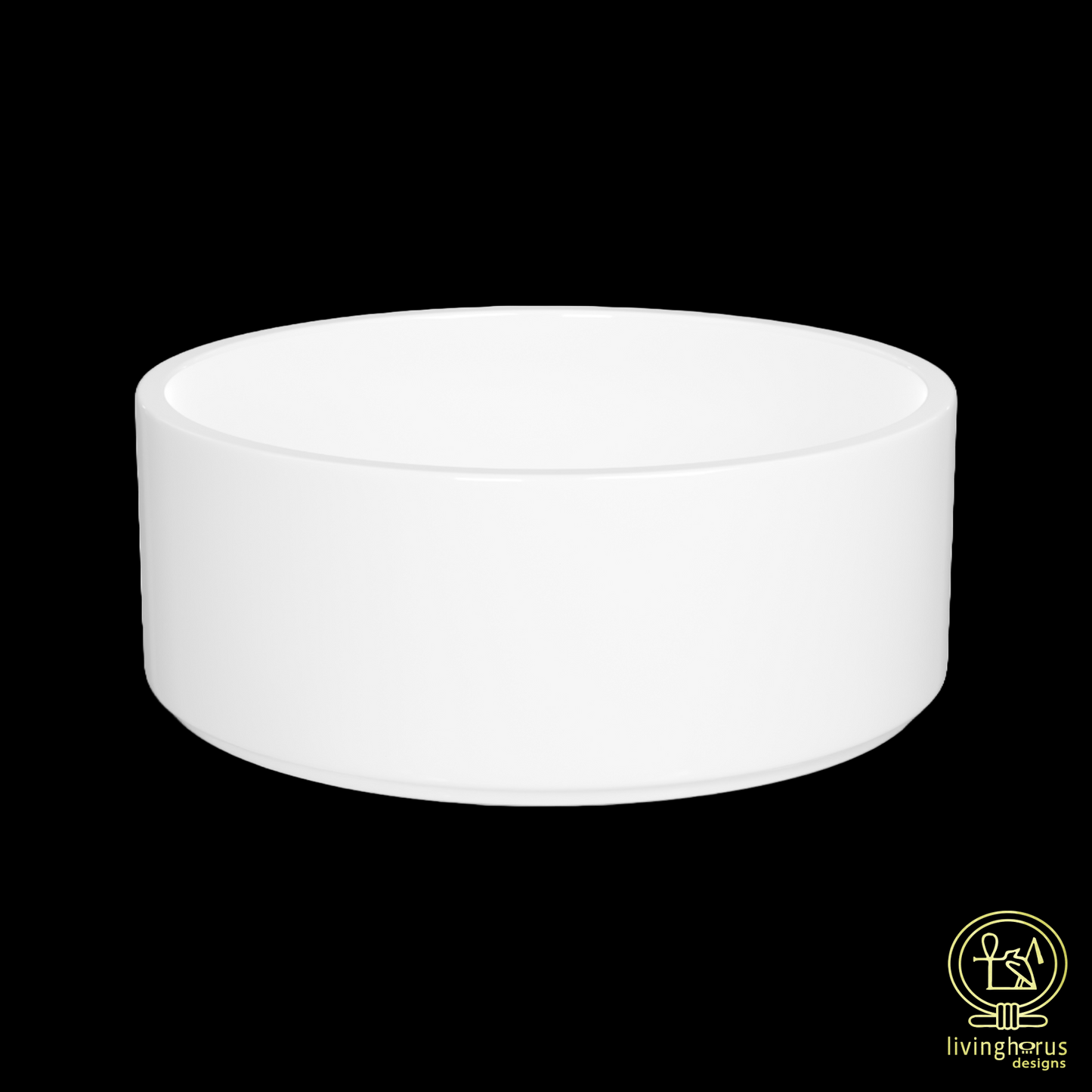 Egyptian Rishi Pattern Pet Bowl