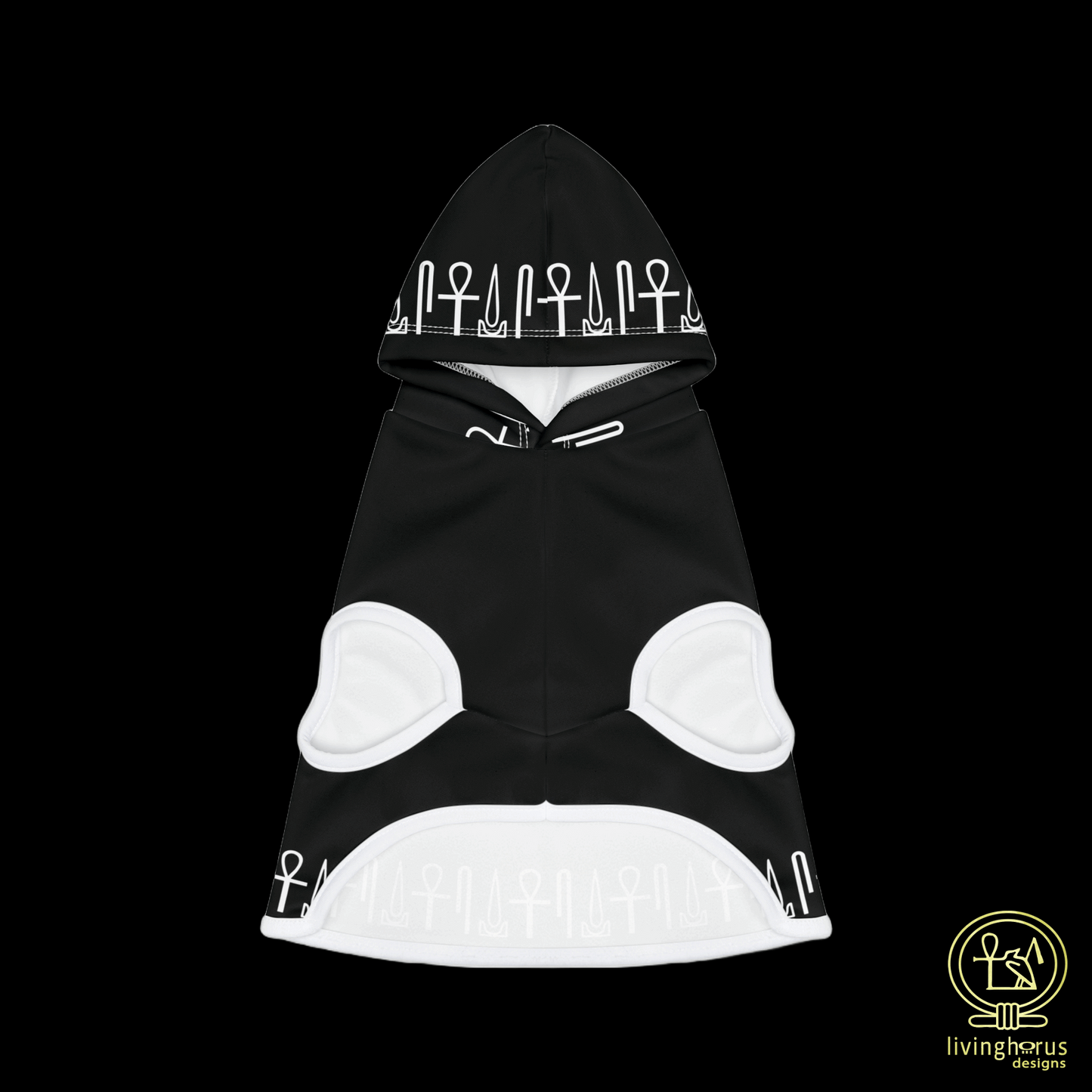 Black Eye of Horus Dog Hoodie