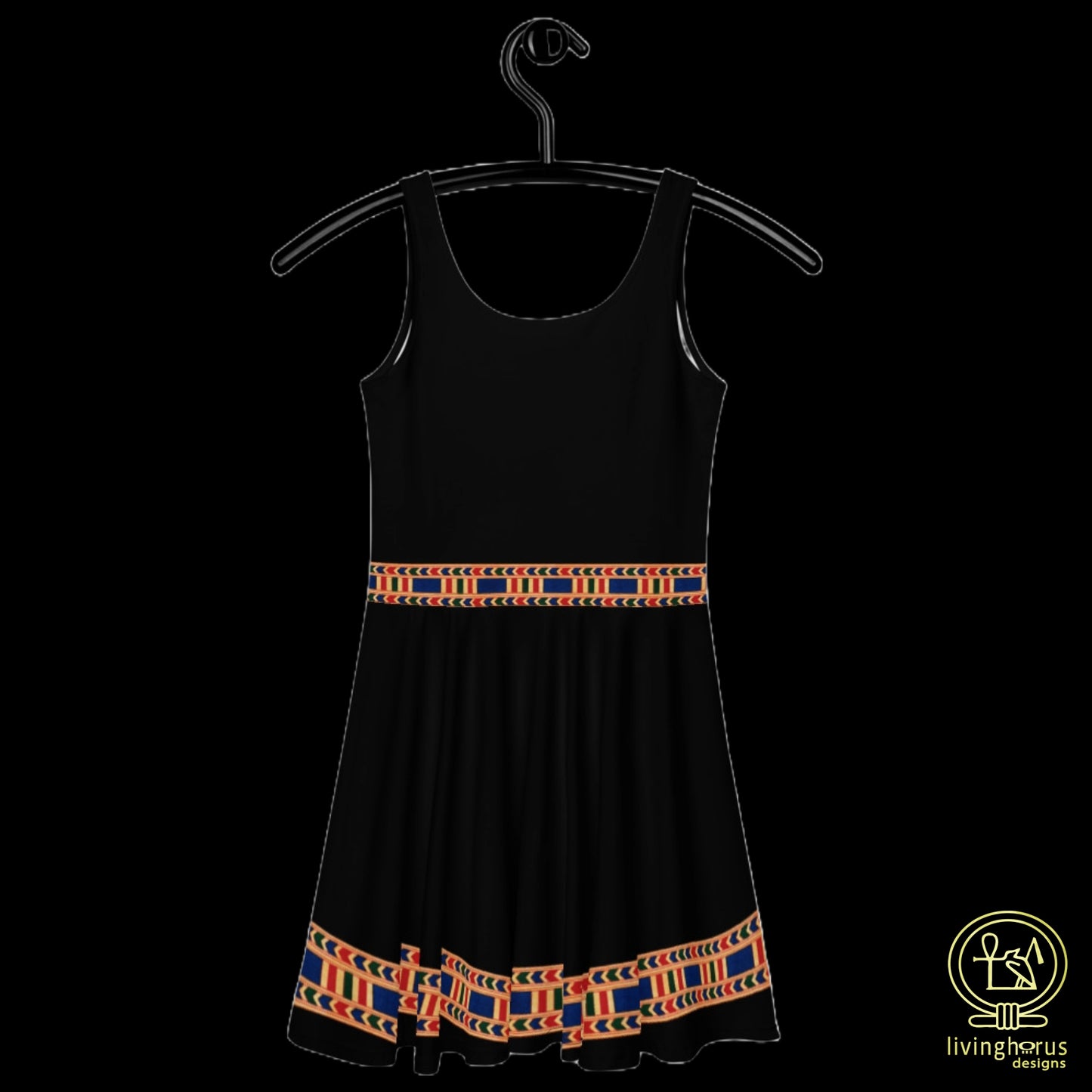 Skater Dress - Black
