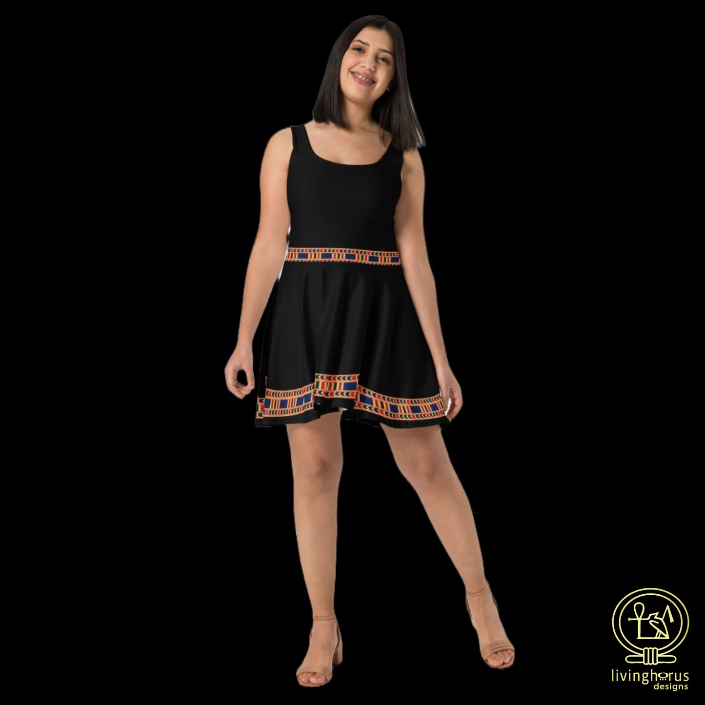Skater Dress - Black
