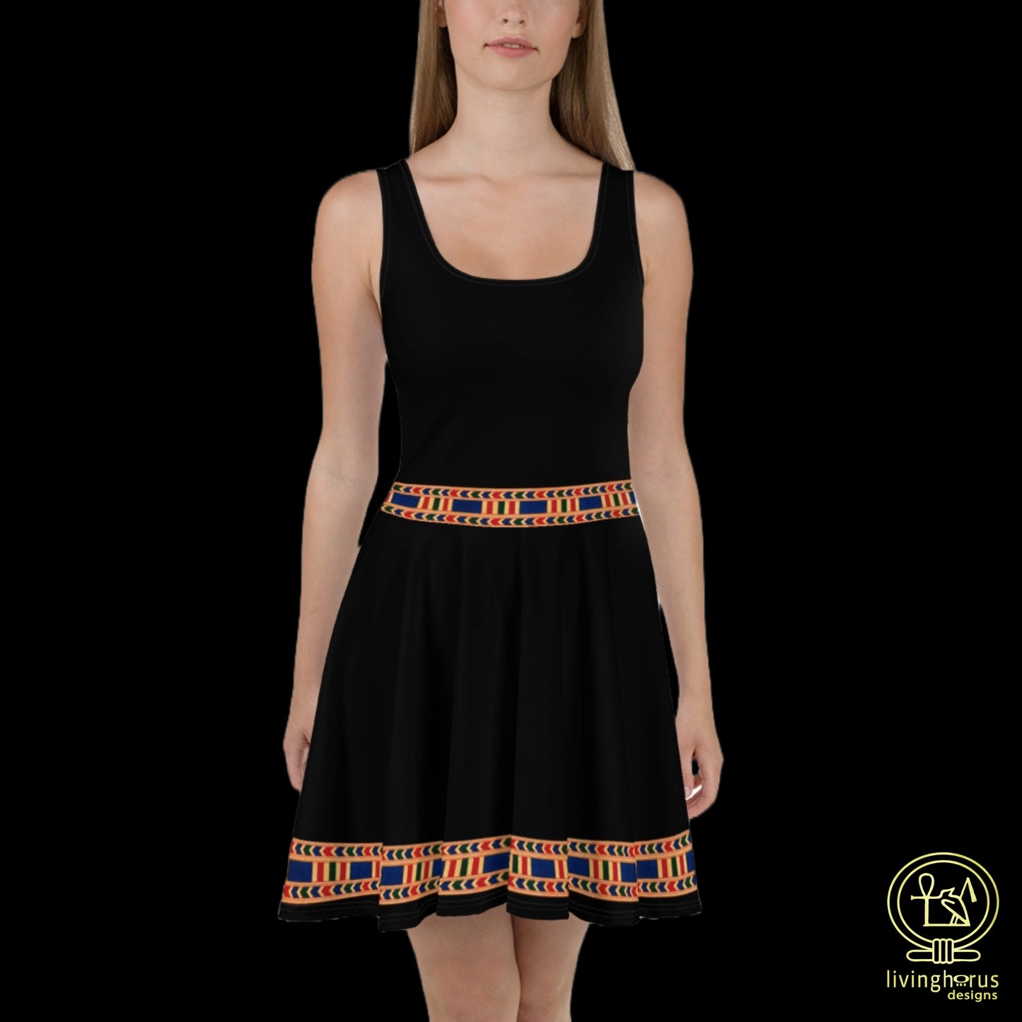 Skater Dress - Black
